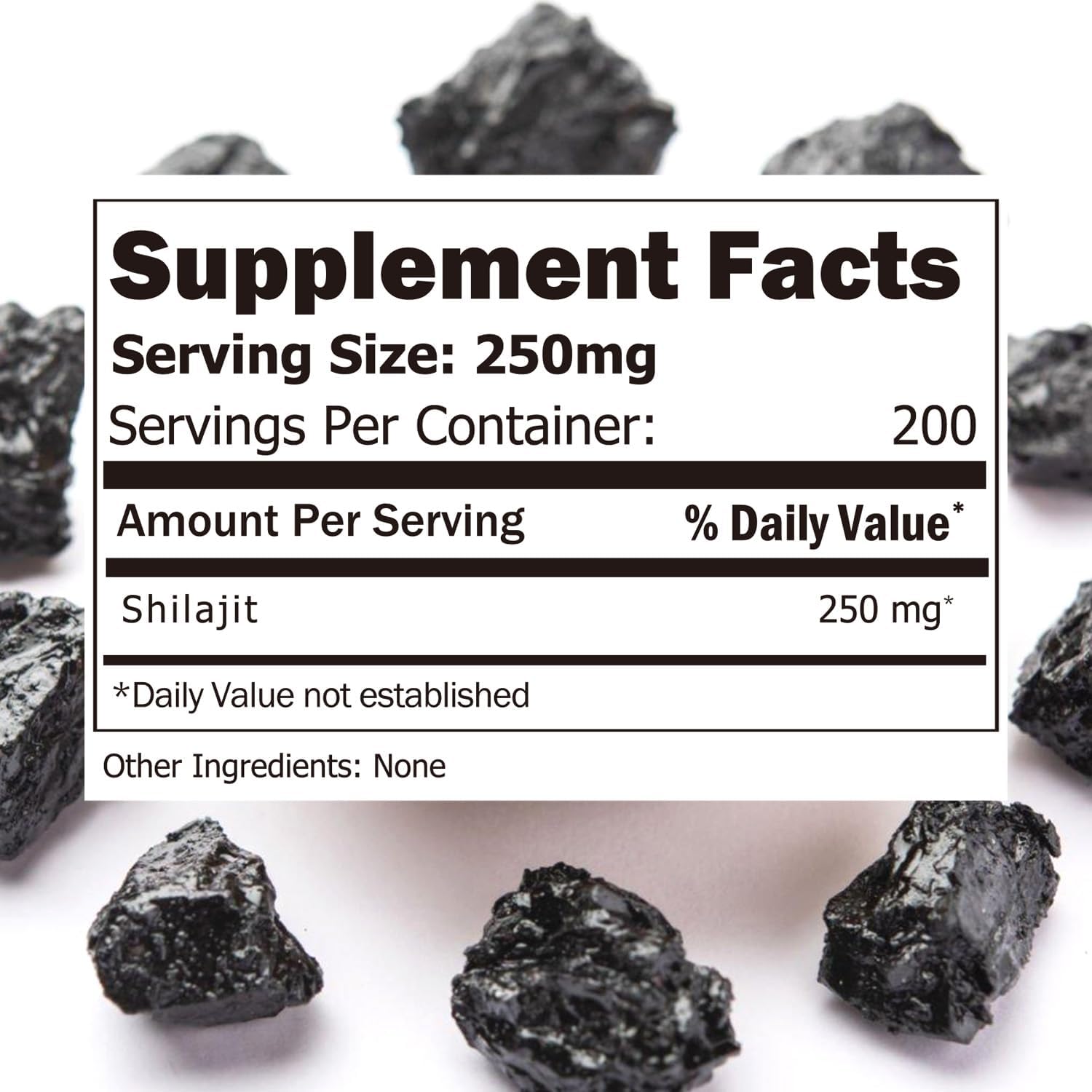 Patiosio Shilajit Powder - Pure Himalayan Supplement with 50% Fulvic Acid, Trace Minerals, Enhanced Energy, Immune Support - 200 Servings, 1.76oz