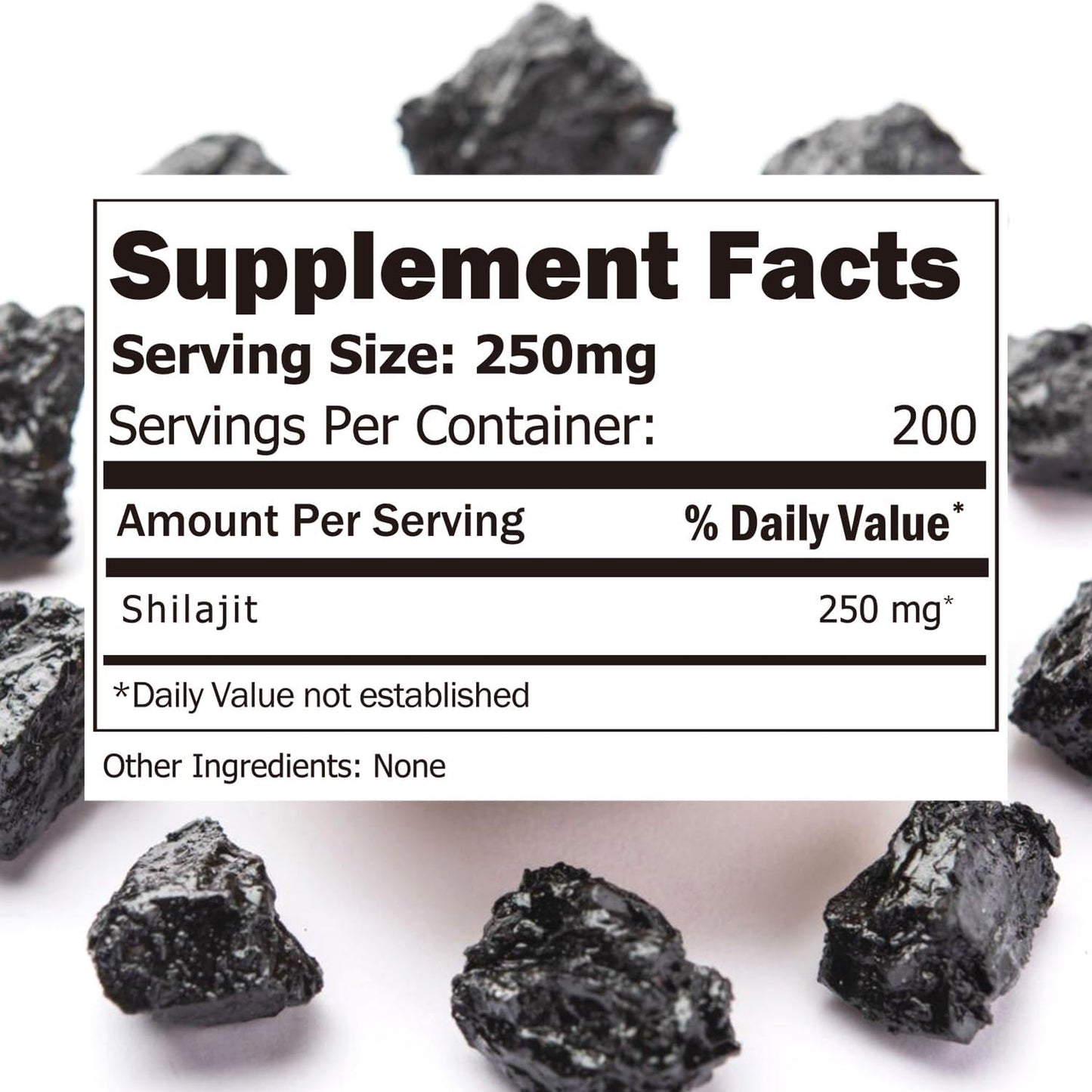 Patiosio Shilajit Powder - Pure Himalayan Supplement with 50% Fulvic Acid, Trace Minerals, Enhanced Energy, Immune Support - 200 Servings, 1.76oz