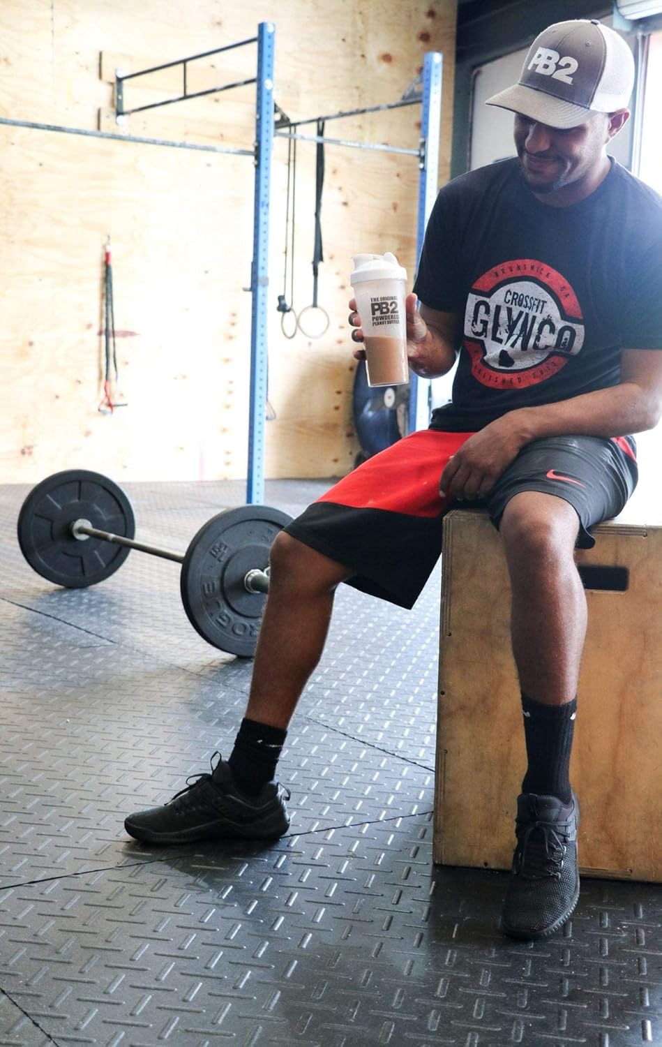 PB2 Performance Peanut Protein Powder with Dutch Cocoa, 20g Vegan Plant Based Protein - Non GMO, Gluten Free, 2 lb Jar