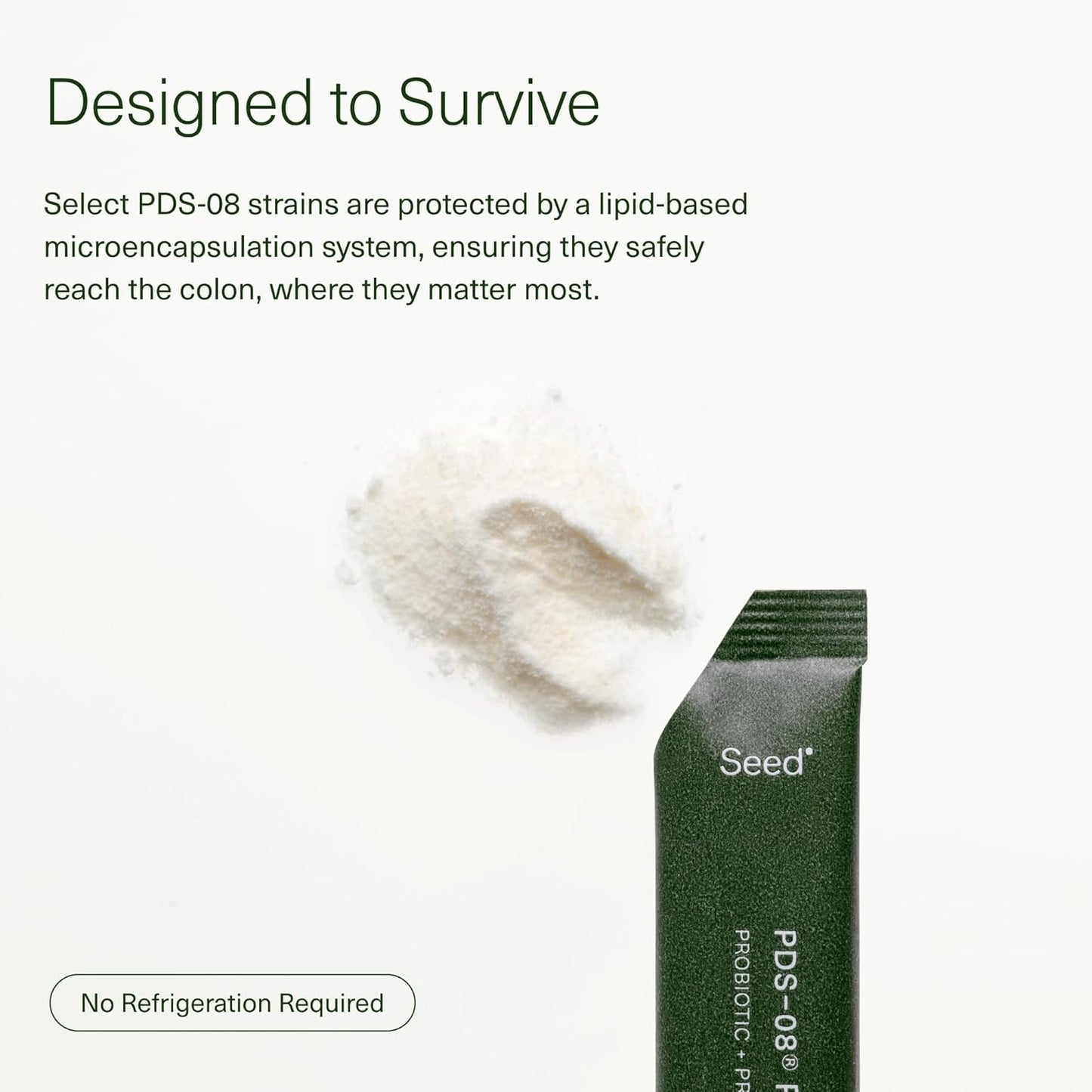 PDS-08 Pediatric Daily Synbiotic - Fiber-Based Prebiotic & Probiotic for Kids - Digestive Health Support - Ages 3-17 - Vegan and Shelf-Stable - 30 Sachets