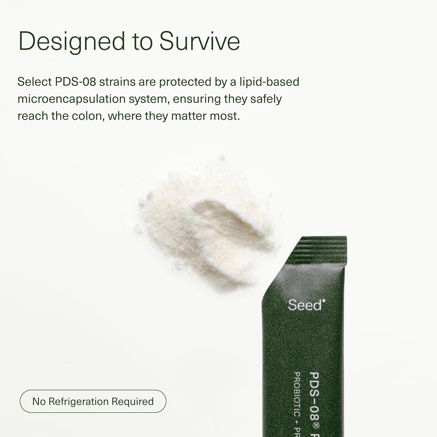 PDS-08 Pediatric Daily Synbiotic - Fiber-Based Prebiotic & Probiotic for Kids - Digestive Health Support - Ages 3-17 - Vegan and Shelf-Stable - 30 Sachets