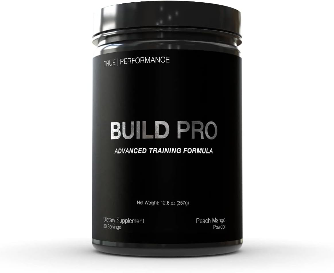 Peach Mango Muscle Building and Recovery Supplement with GAA + Creatine Monohydrate - Strength, Performance, Growth - 30 Servings