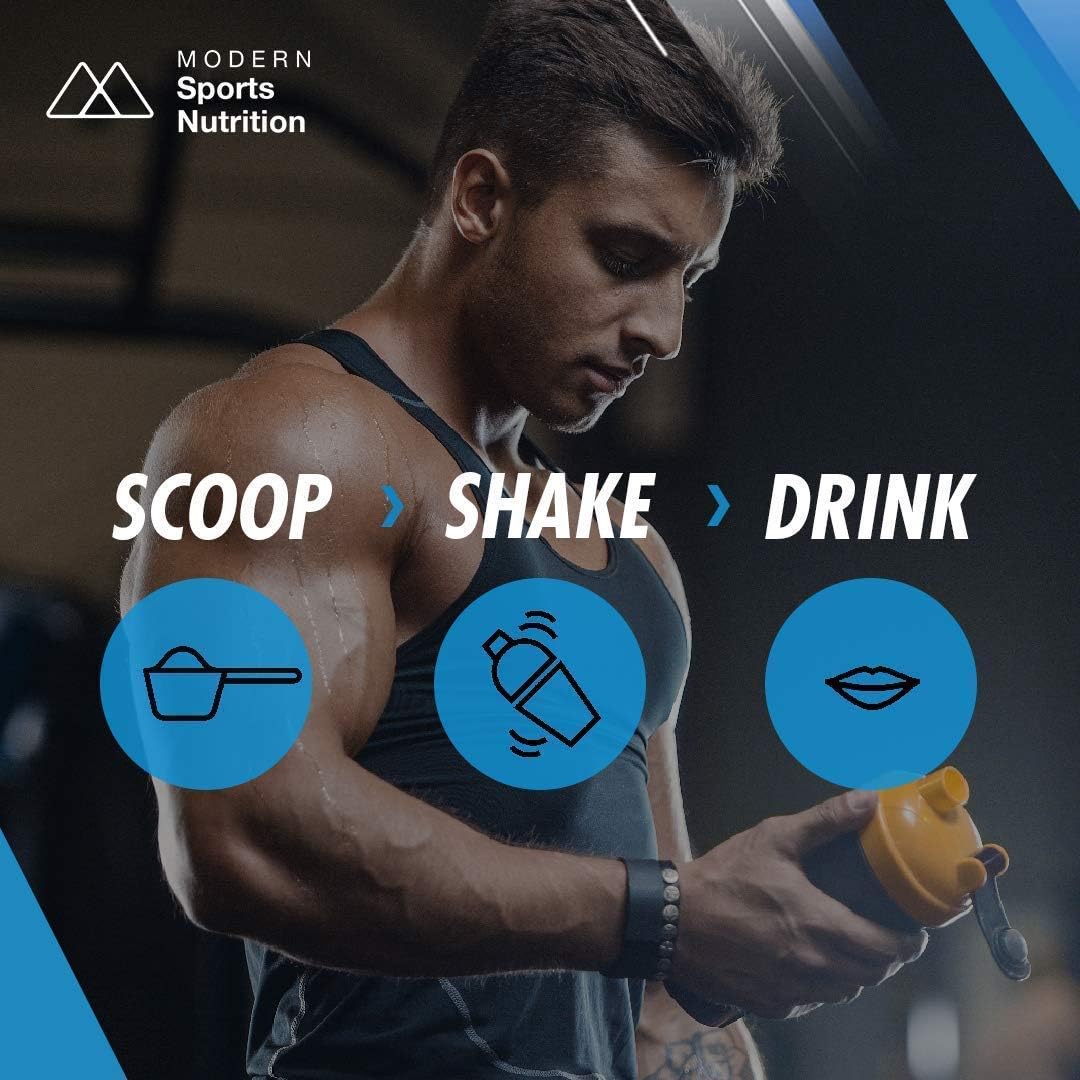 Peach Tea BCAA Powder Drink Mix for Muscle Recovery - 30 Servings, Essential Amino Acid Supplement
