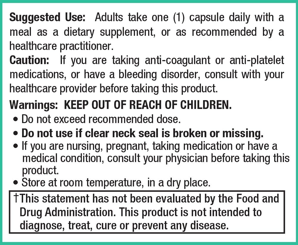 Peak Pure & Natural Peak BP Platinum - 30 Capsules for Blood Pressure Support