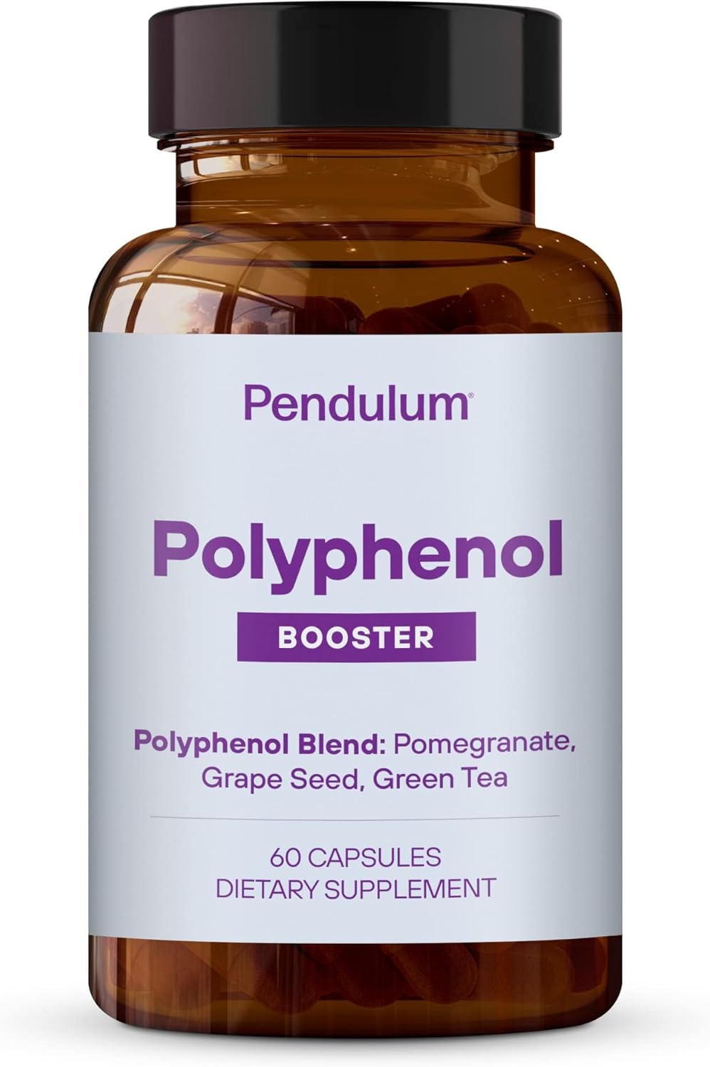 Pendulum Polyphenol Booster Capsules - Superfood Antioxidants for Men & Women - Supports Akkermansia Muciniphila - 60 Count