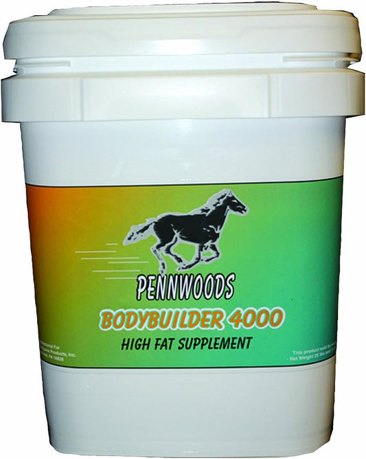 Pennwoods Equine Body Builder 4000 Supplement, 22 lbs - Horse Muscle Growth and Performance Booster