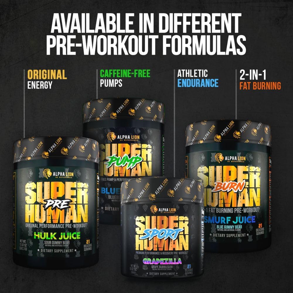 Performance-Boosting Pre Workout Powder with Creatine, Beta Alanine, L-Citrulline, and Caffeine - Fruit Punch Flavor (30 Servings)