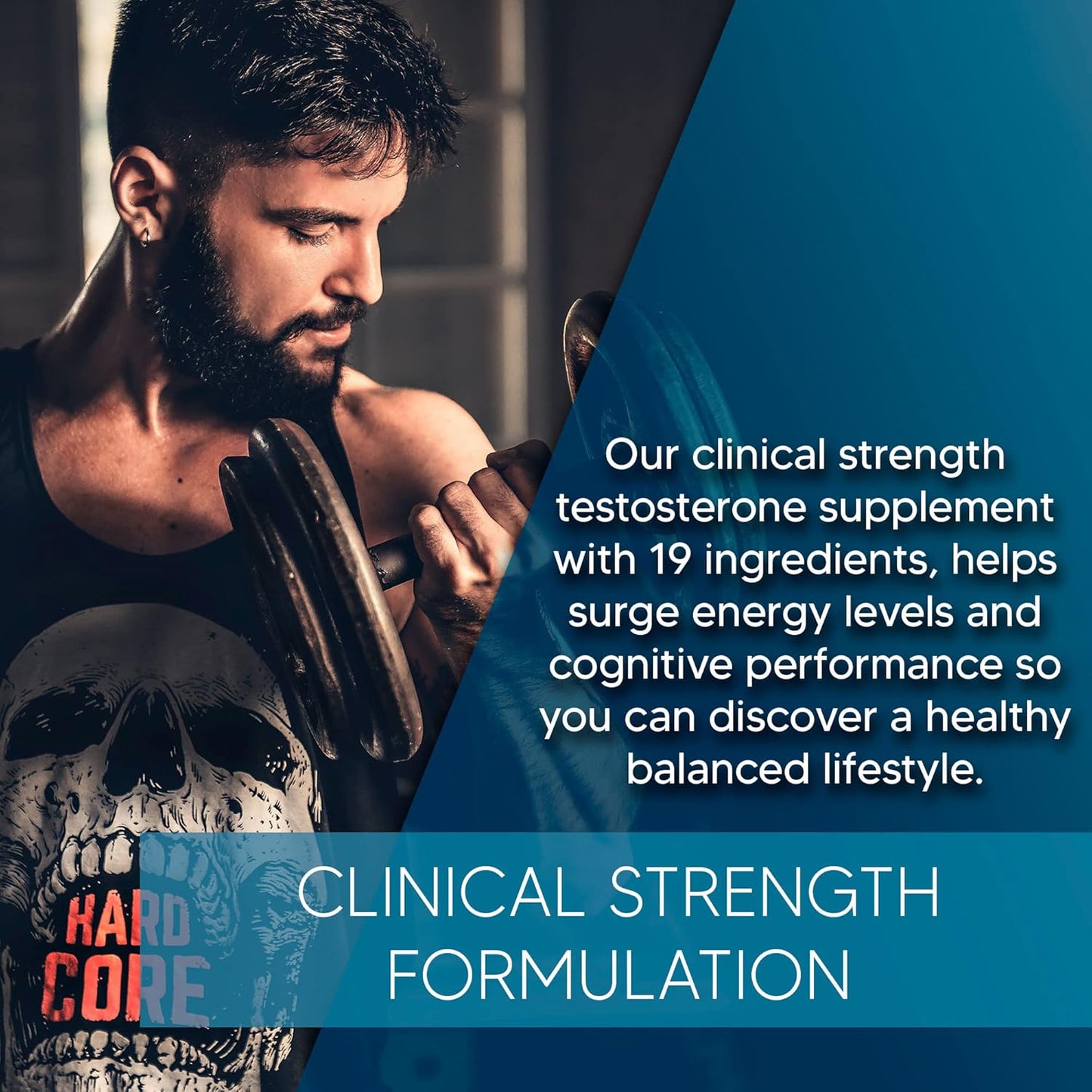 Performance & Endurance Boost with Roxinall Stamina Pills for Men - 60 Capsules - L Arginine & Maca Formula