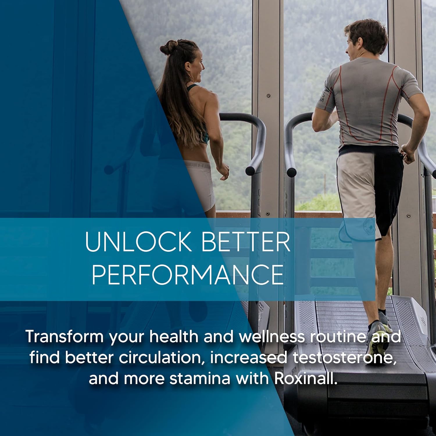 Performance & Endurance Boost with Roxinall Stamina Pills for Men - 60 Capsules - L Arginine & Maca Formula