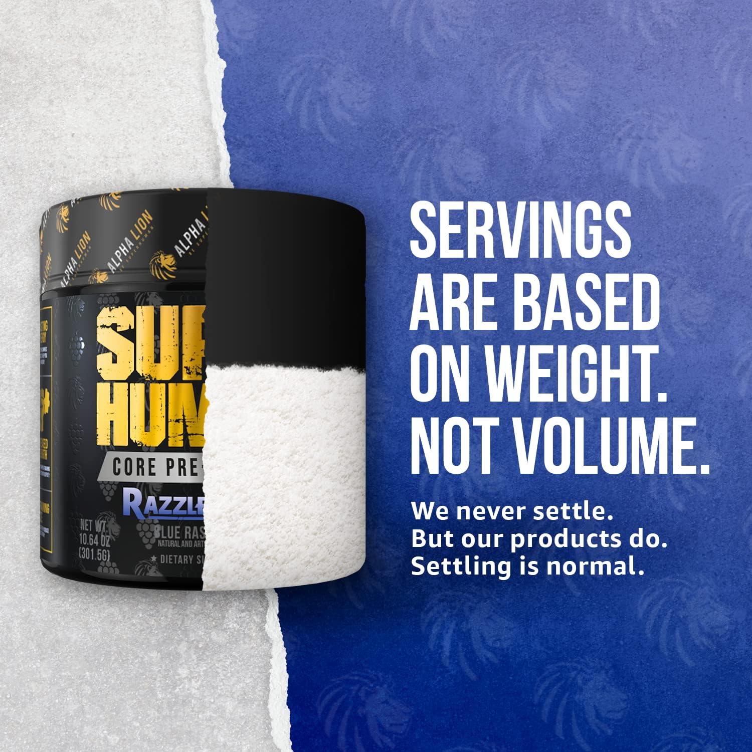 Performance-Enhancing Pre Workout Powder with Creatine, Beta Alanine, L-Citrulline, and Caffeine for Energy - Blue Raspberry Flavor (30 Servings)