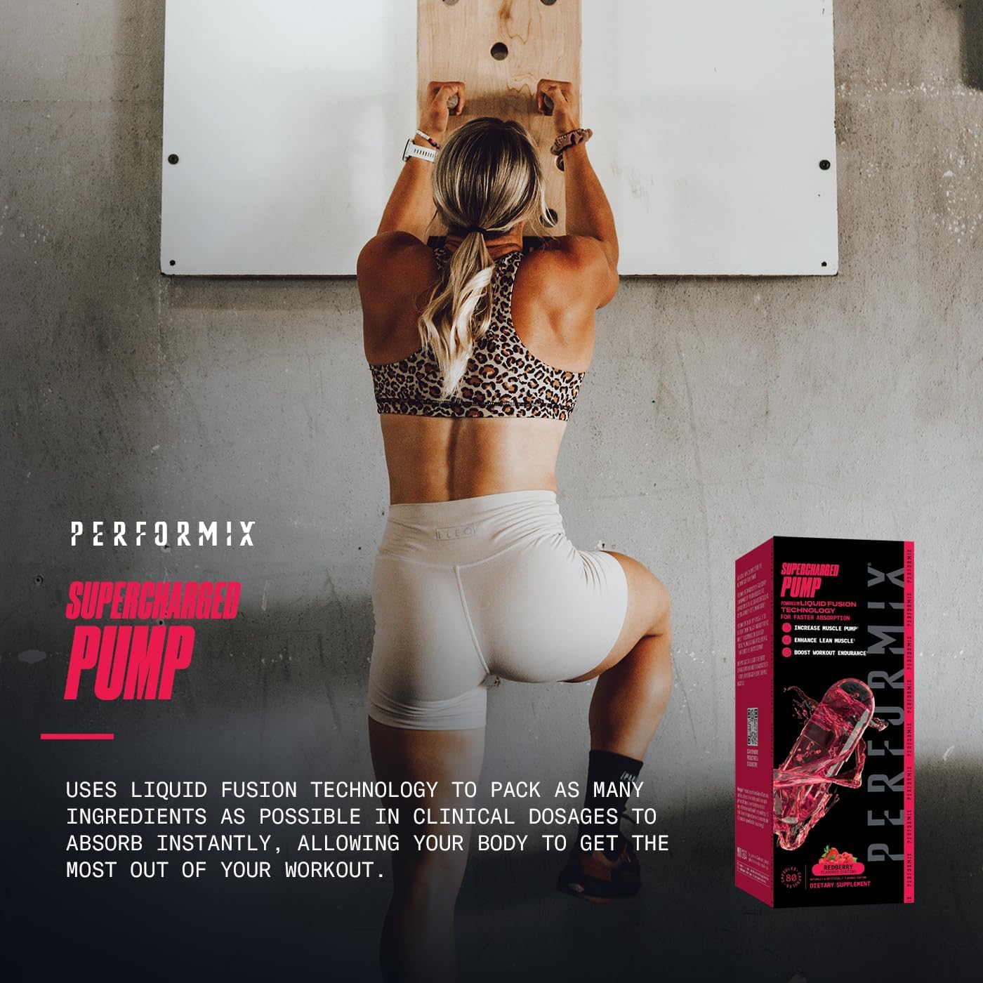 Performance-Enhancing Pre-Workout Supplement with Nitrosigine® and Betaine for Muscle Pump, Strength, and Endurance - 80 Capsules