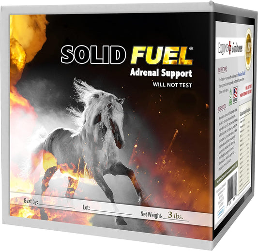 Performance Horse Supplement with Solid Fuel - Boost Adrenal Support & Endurance with Vitamins, Minerals, and Amino Acids