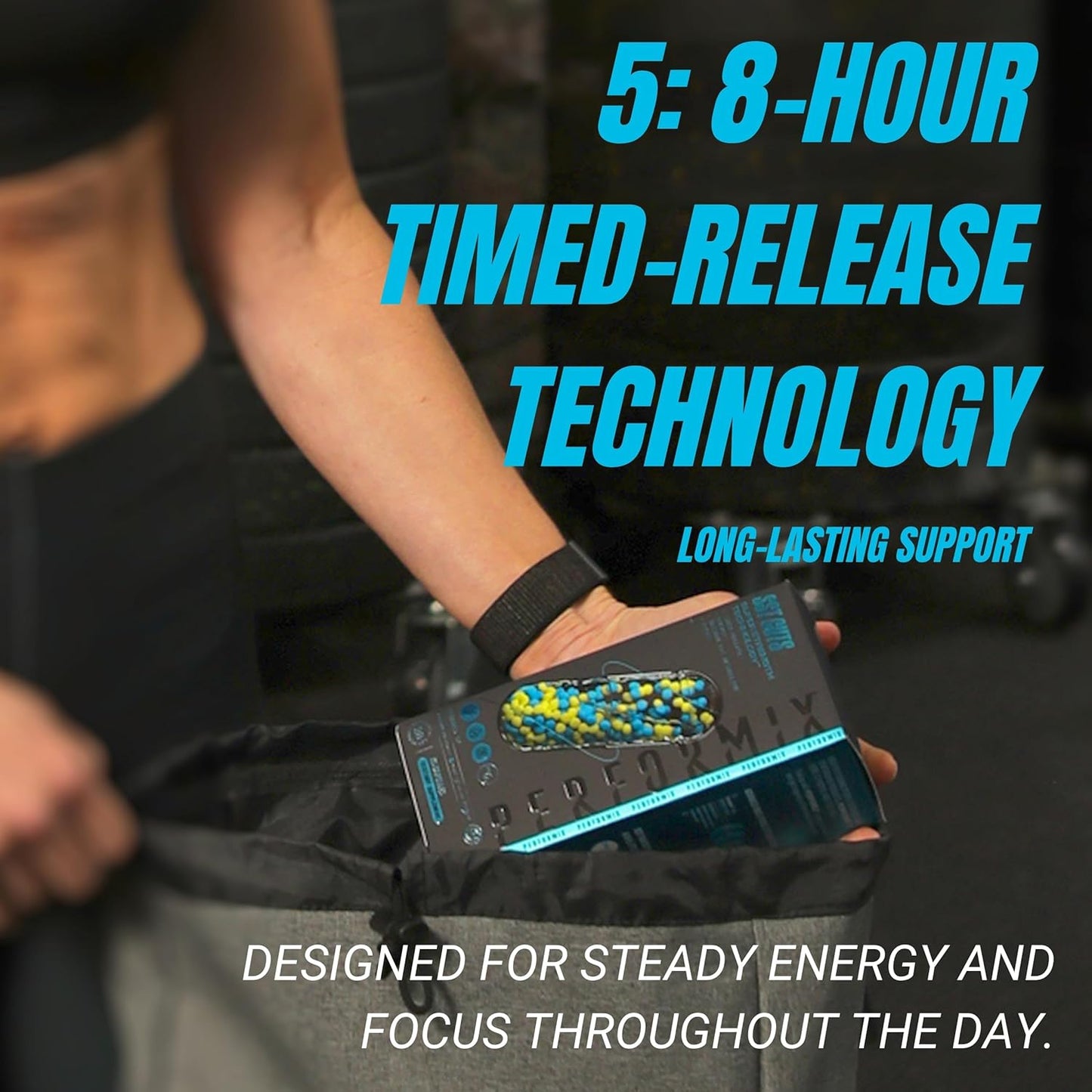 Performix SST Cuts Energy and Focus Nootropic Supplement for Men and Women - 80 Servings