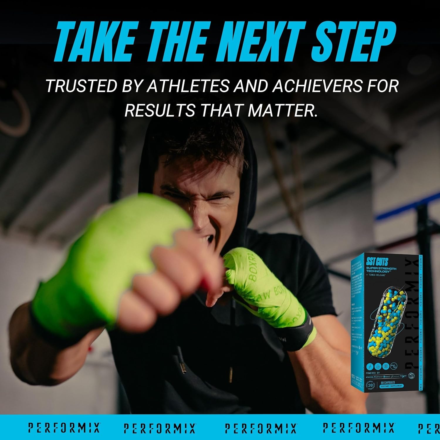 Performix SST Cuts Energy and Focus Nootropic Supplement for Men and Women - 80 Servings