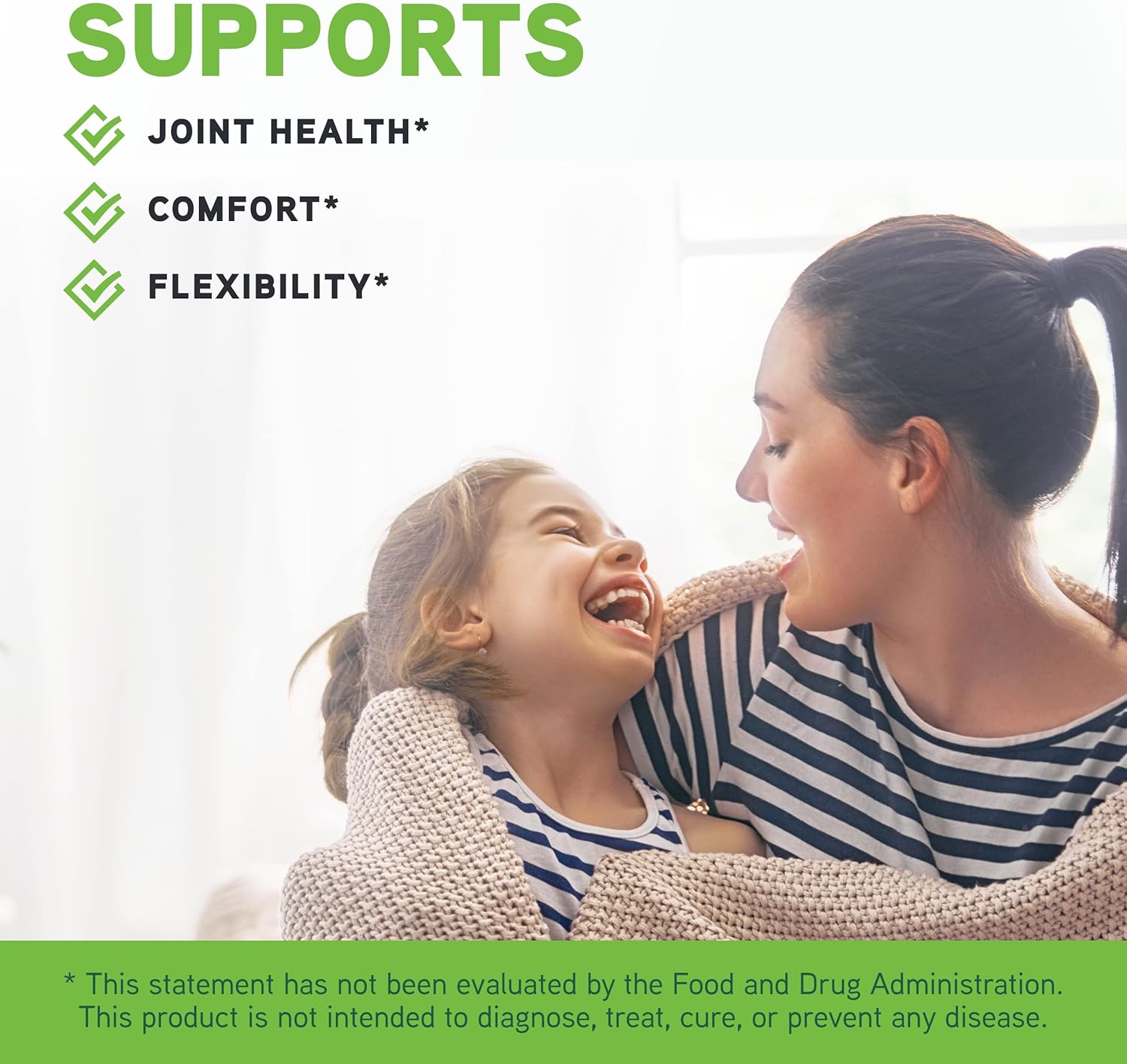 Perna Canaliculus & Alfalfa Leaf Capsules for Joint Comfort & Collagen Production - Dietary Supplement for Connective Tissue Health - 180 Count