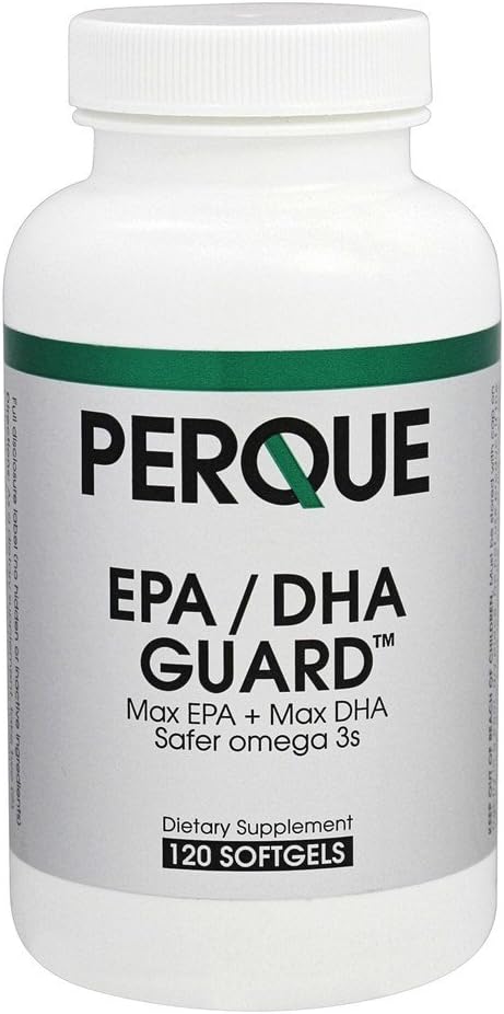 Perque EPA/DHA Guard Softgels - 120 Count - Health & Beauty Supplement