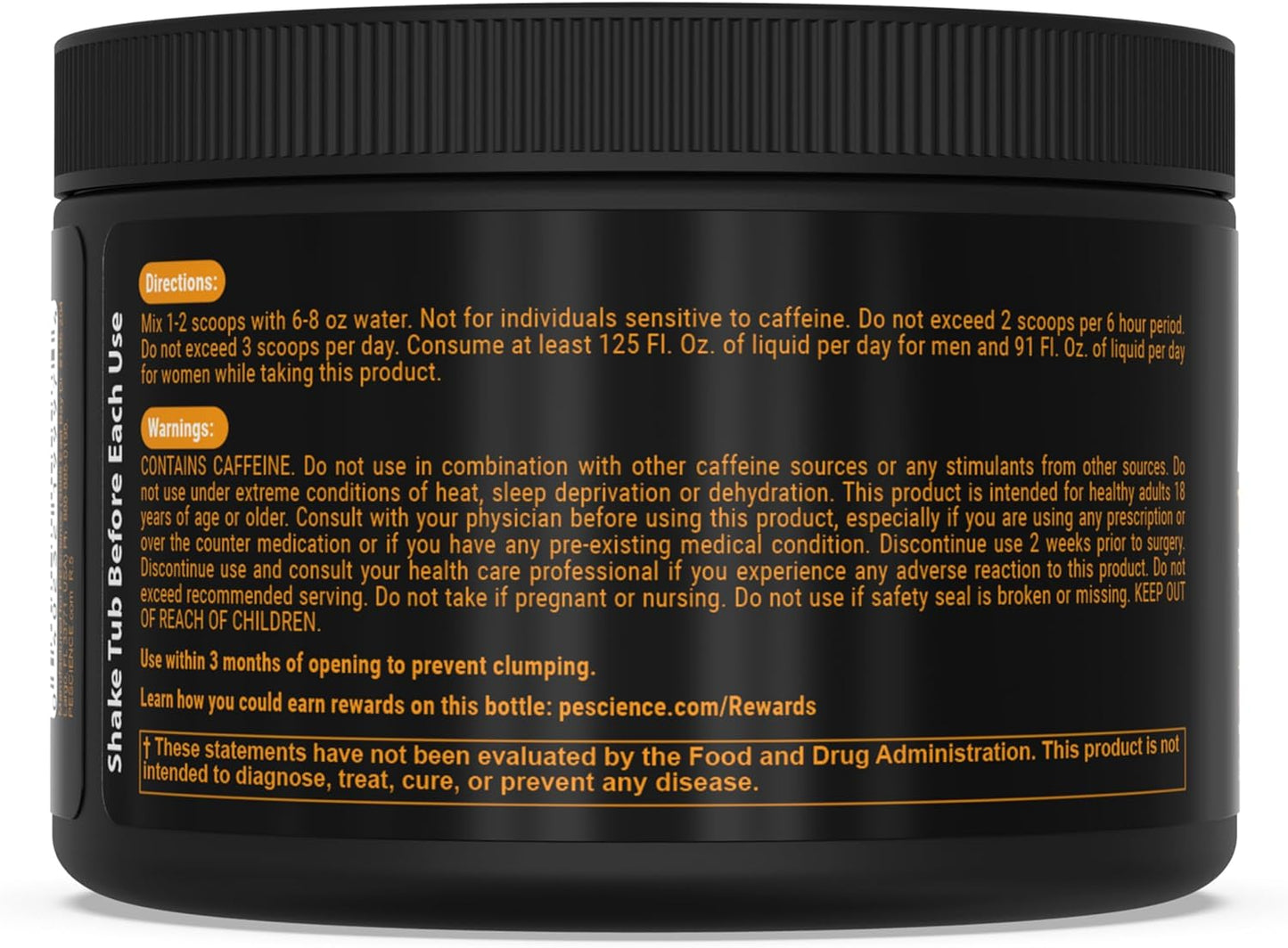 PEScience Alphamine Sour Green Apple Thermogenic Energy Powder with L-Carnitine - 60 Scoops