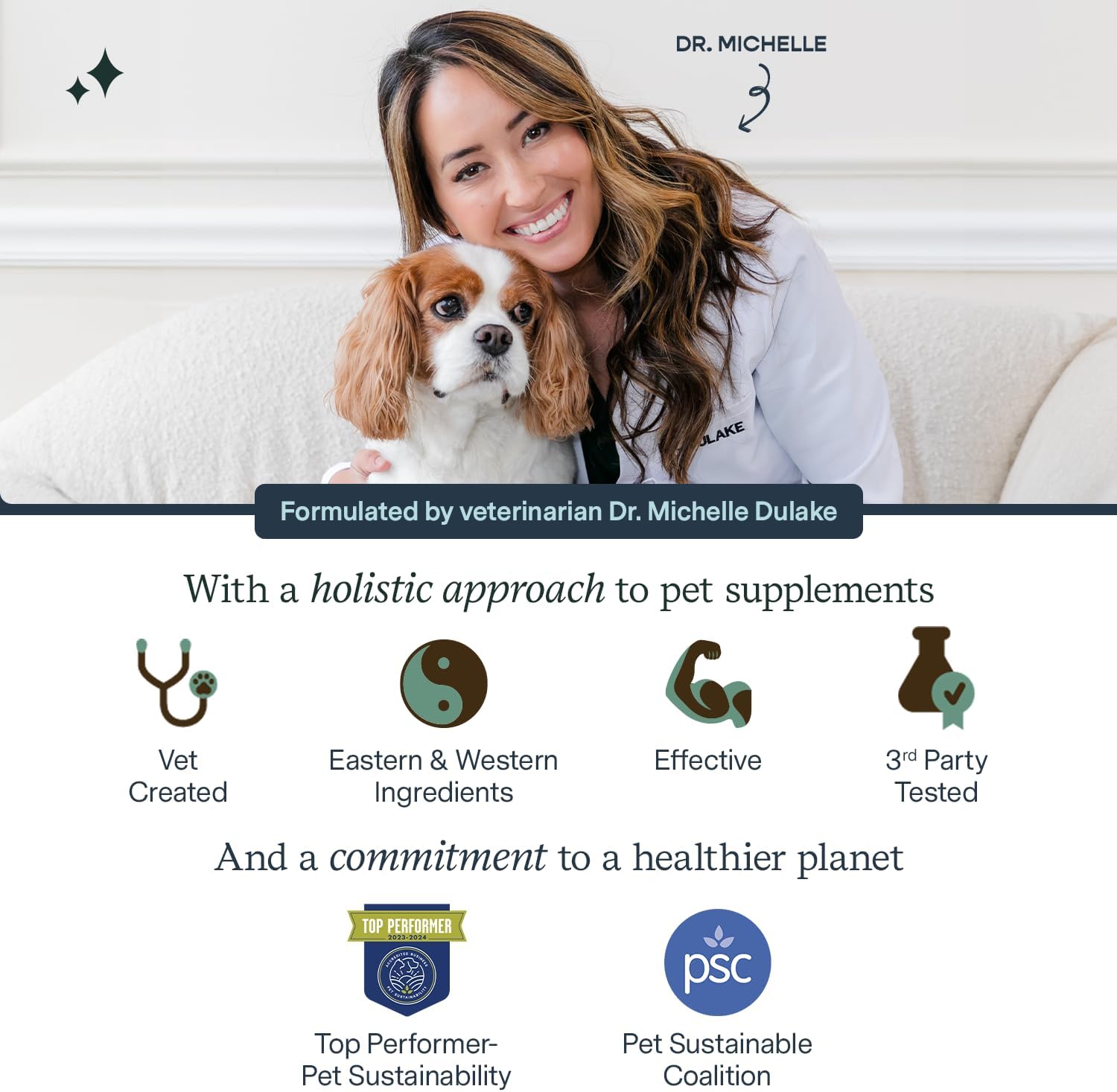 Pet Organics Omega-3 Fish Oil with Vitamin E for Dogs & Cats - Immune System Boost, Brain Function Support, Skin & Coat Health - 8 Oz, 48 Servings