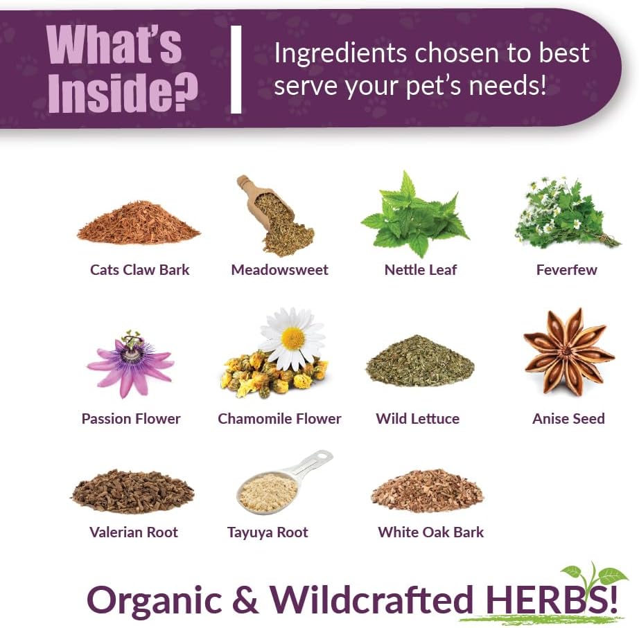 Petizol Simply Comfort Herbal Supplement for Pets | Supports Normal Body Temperature | 1 oz Glass Bottle | Made in USA | For Dogs, Birds, Rabbits