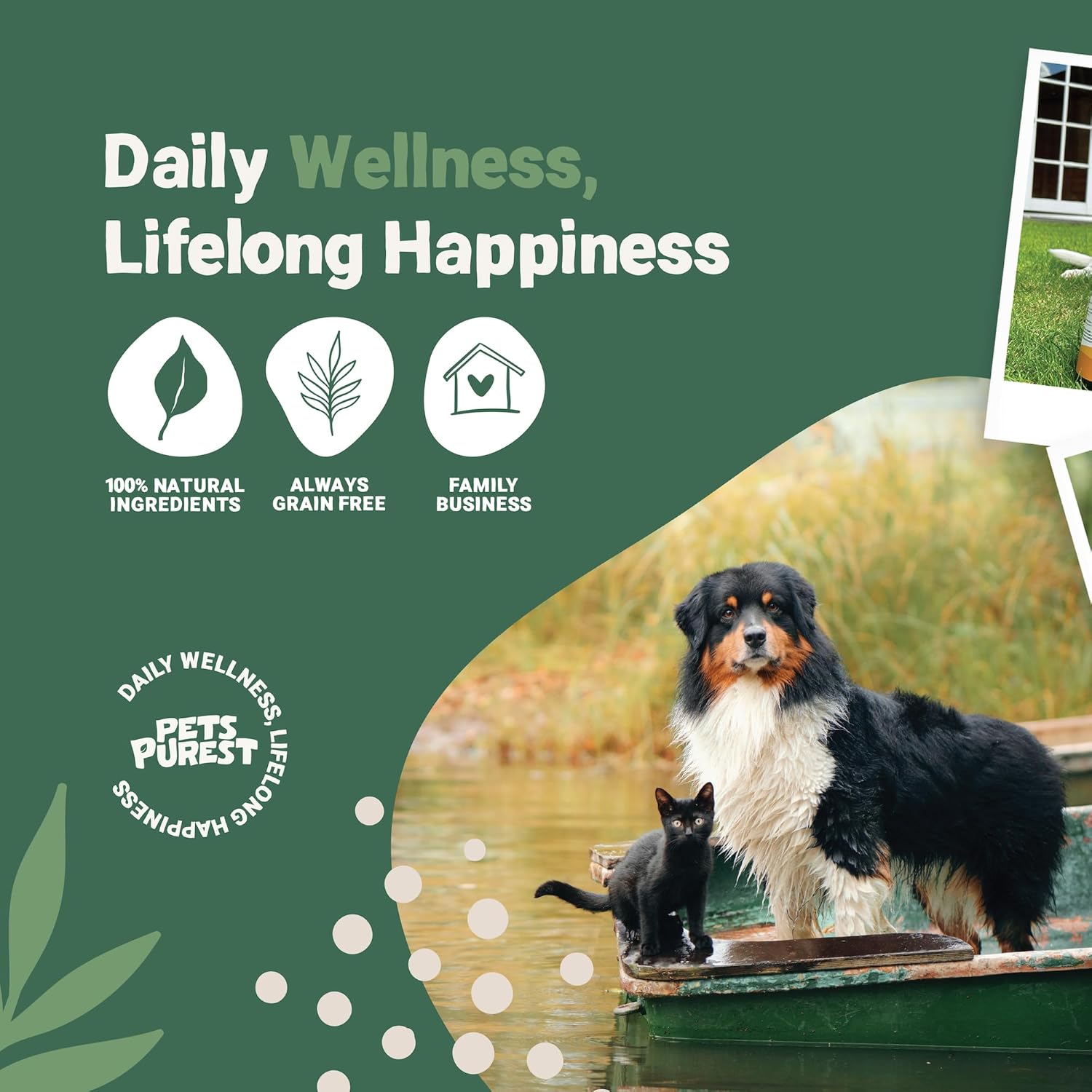 Pets Purest Salmon Oil - 32 Fl Oz - 100% Pure Premium Grade - Natural Omega 3, 6 & 9 Supplement for Dogs, Cats, Horses, Ferrets - Promotes Coat, Skin, Joint, and Brain Health