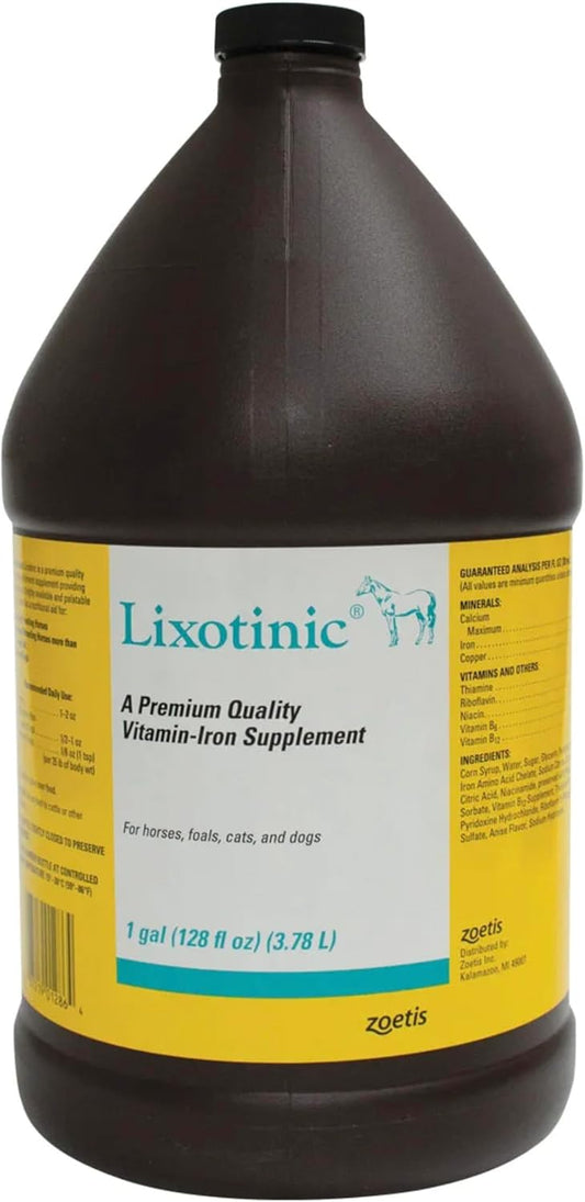 Pfizer Equine Lixotinic: Multi-Vitamin and Mineral Supplement for Horses