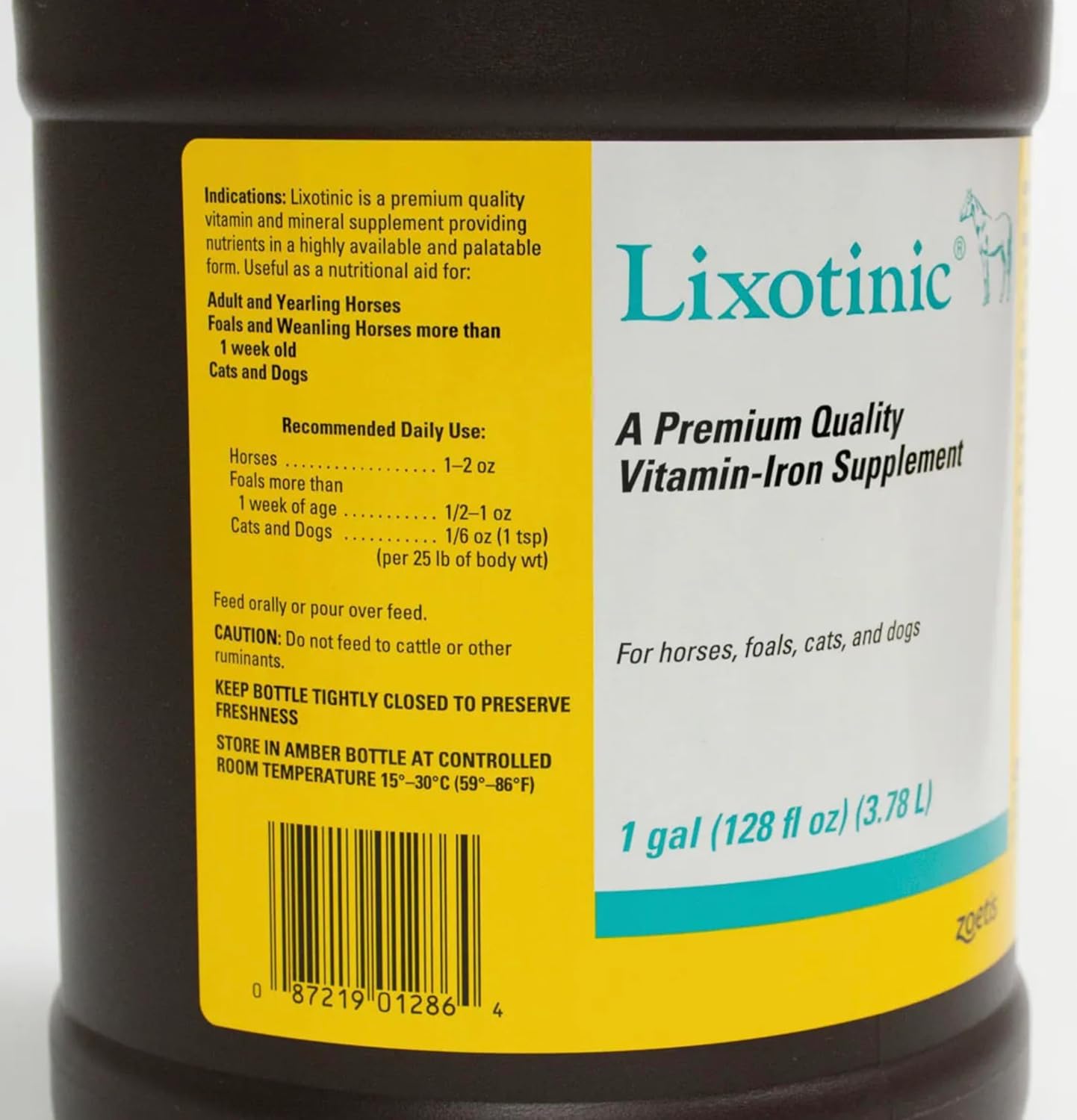 Pfizer Equine Lixotinic: Multi-Vitamin and Mineral Supplement for Horses