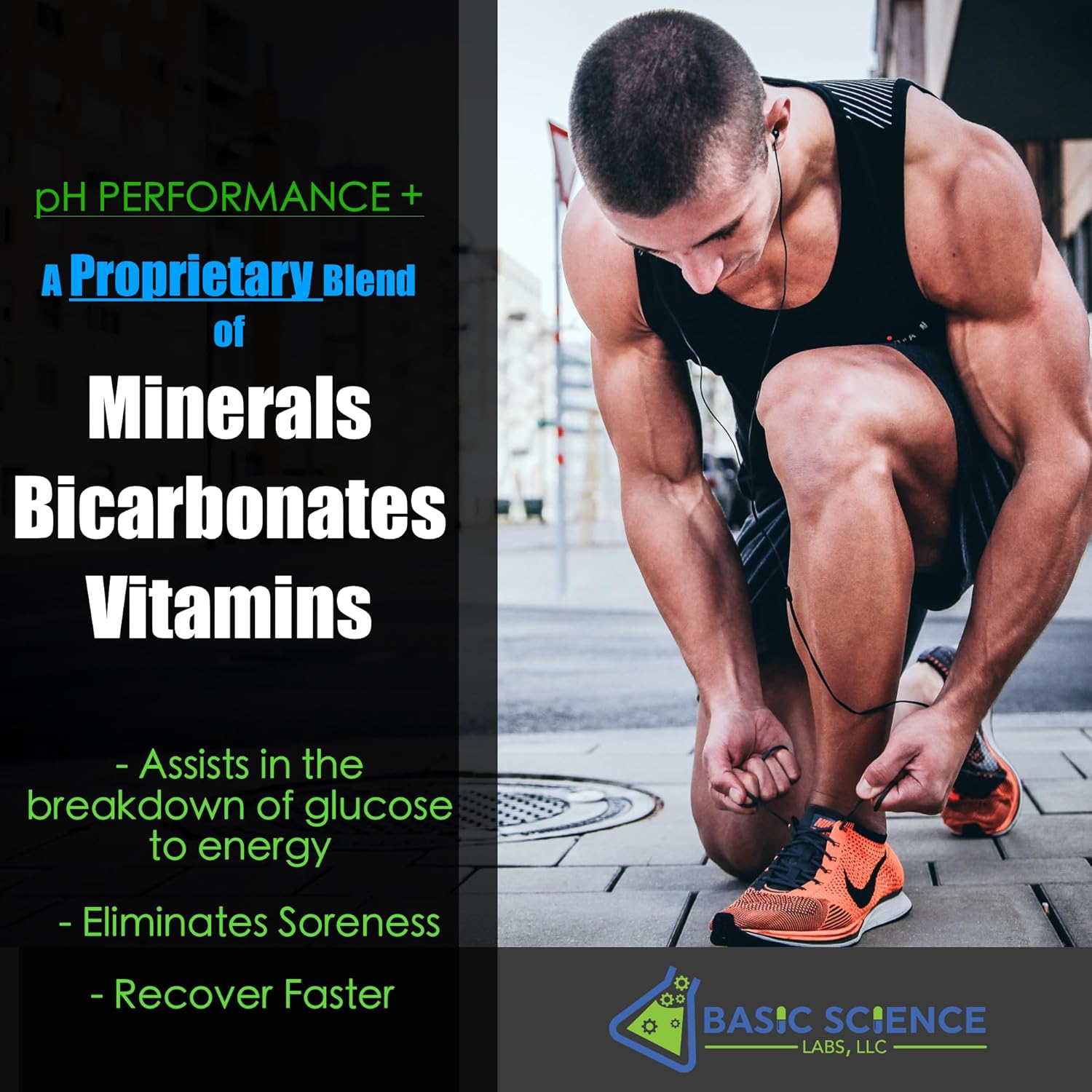 pHAlo pH Performance Plus: Caffeine-Free Pre-Workout for Enhanced Endurance and Faster Recovery