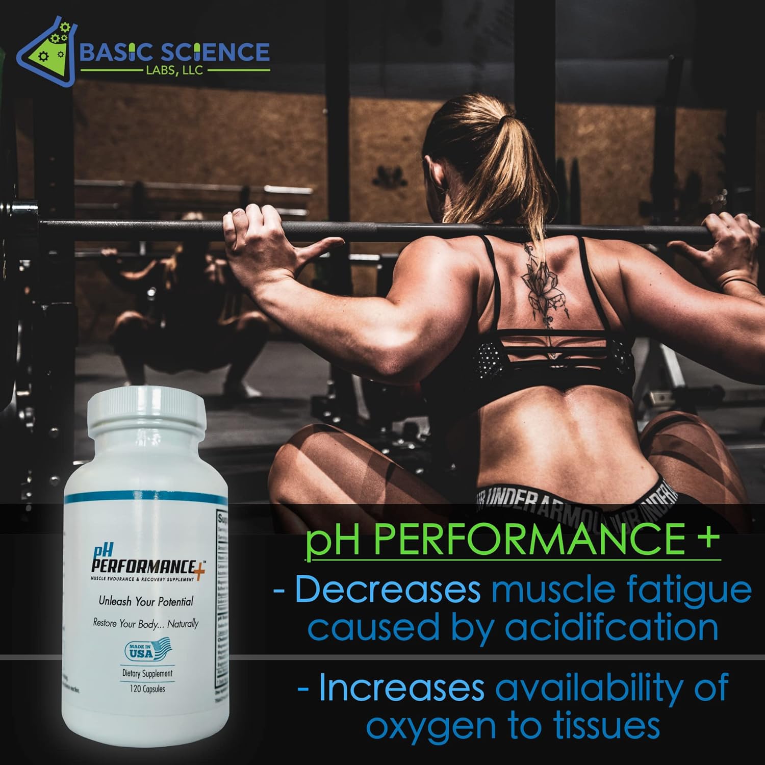 pHAlo pH Performance Plus: Caffeine-Free Pre-Workout for Enhanced Endurance and Faster Recovery