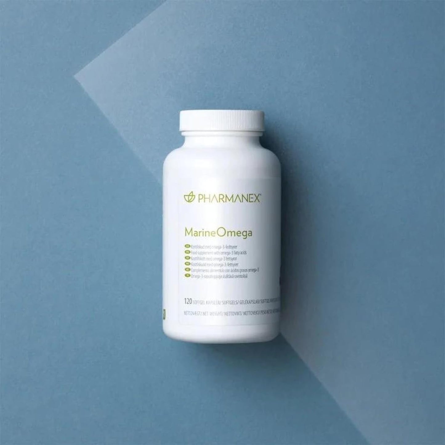 Pharmanex Marine Omega-3 & Krill Oil Supplement, 1200mg DHA & EPA, 120 Softgels, Heart, Brain, Joint, Health Support