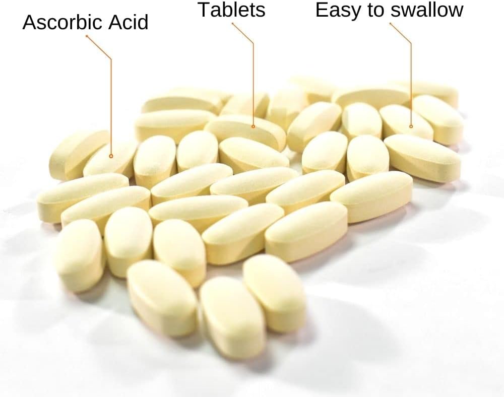Pharmatech® Ci-Vites 1000mg Vitamin C Supplements for Immune Support - High Potency Antioxidant Tablets, USA Made, Sugar Free - 100 Count