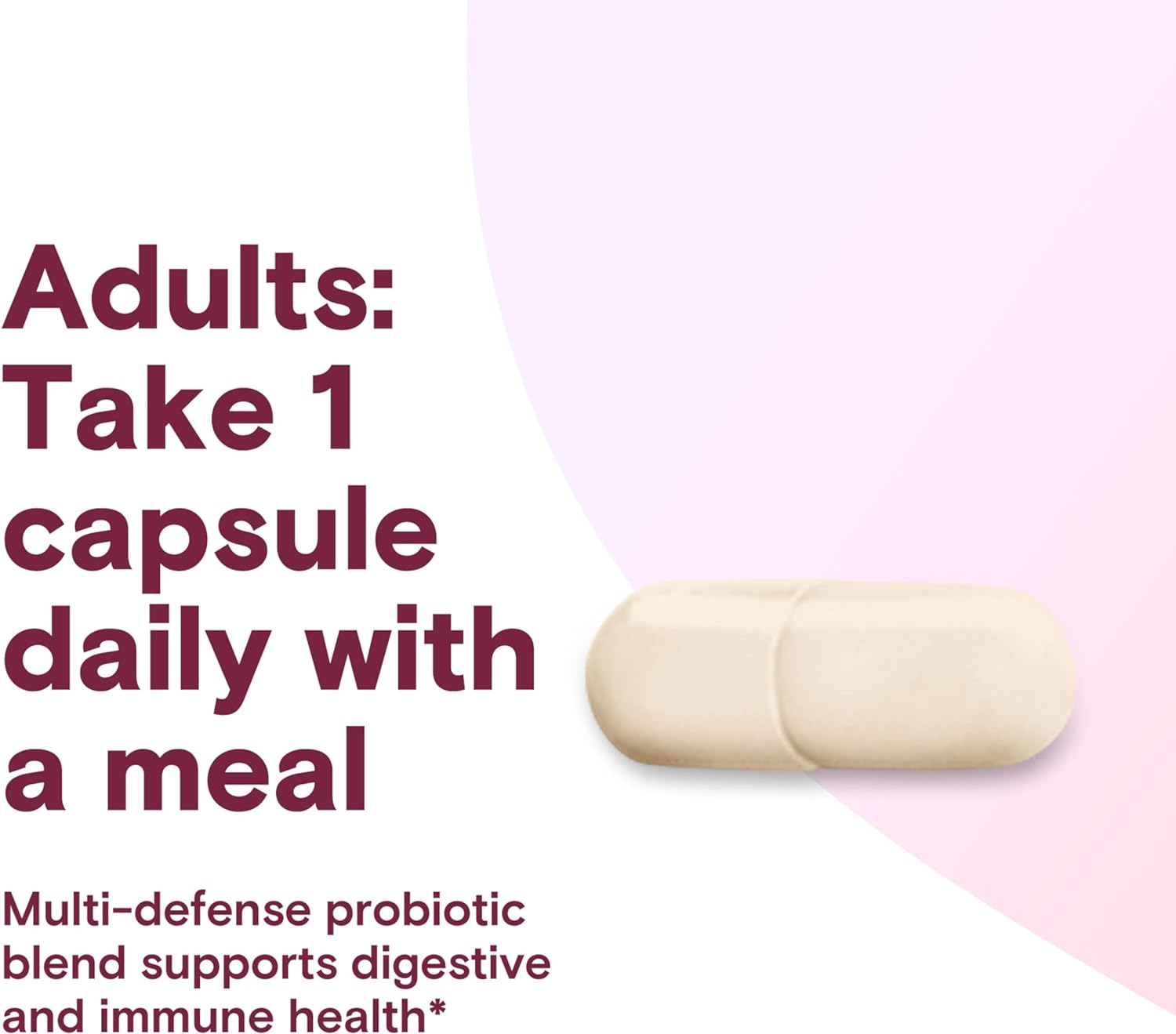 Phillips' Colon Health Probiotic Capsules, 4-in-1 Symptom Defense, 60 Count - Occasional Gas, Bloating, Constipation, Diarrhea