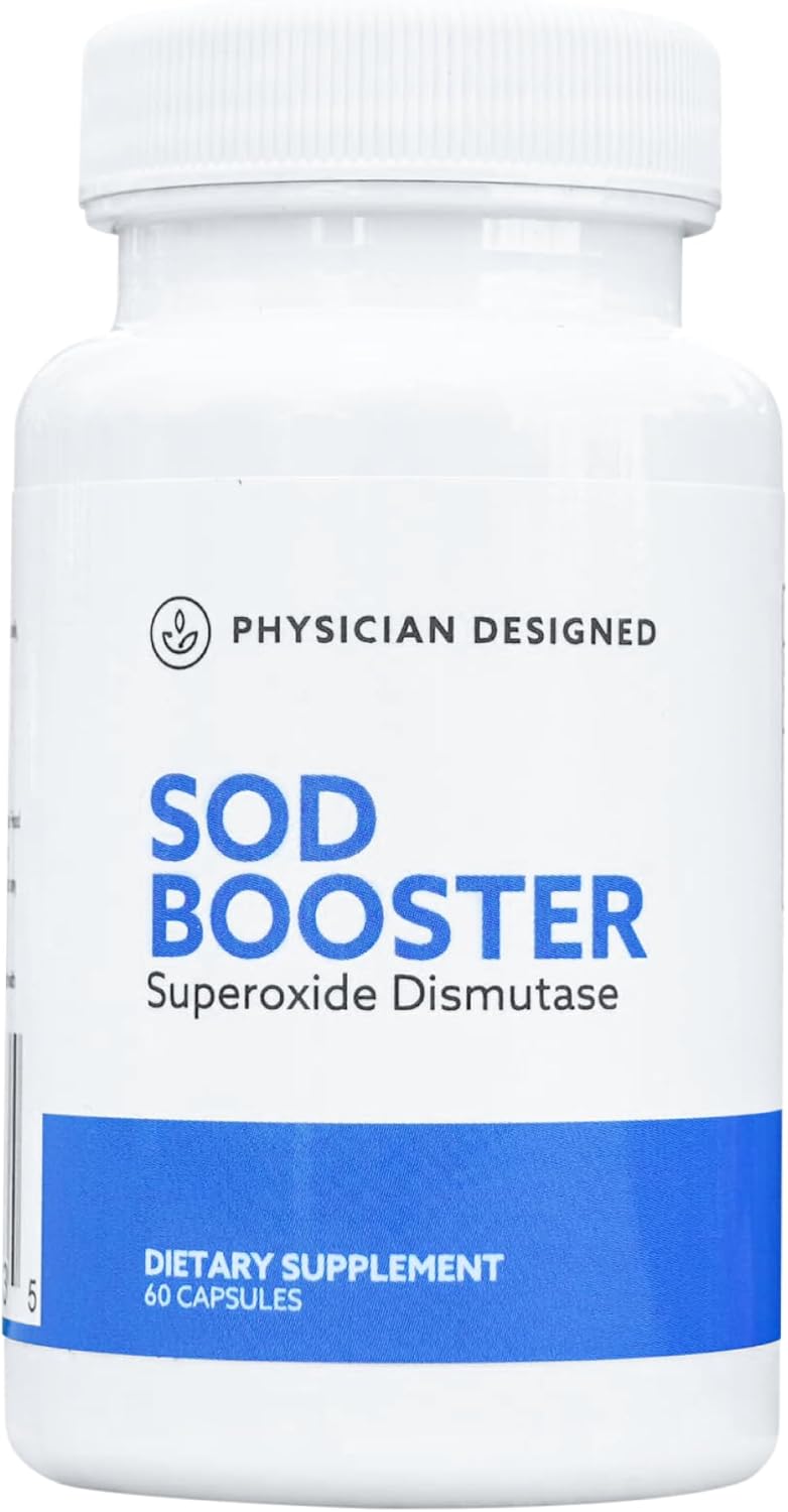 Physician Designed VARS SOD Booster - Antioxidant Supplement with Superoxide Dismutase | 60 Capsules