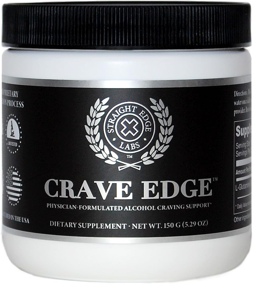 Physician-Formulated Alcohol Craving Support Powder - Liver Detox, Stop Drinking, Fast-Acting, No Bad Taste - 30 Servings