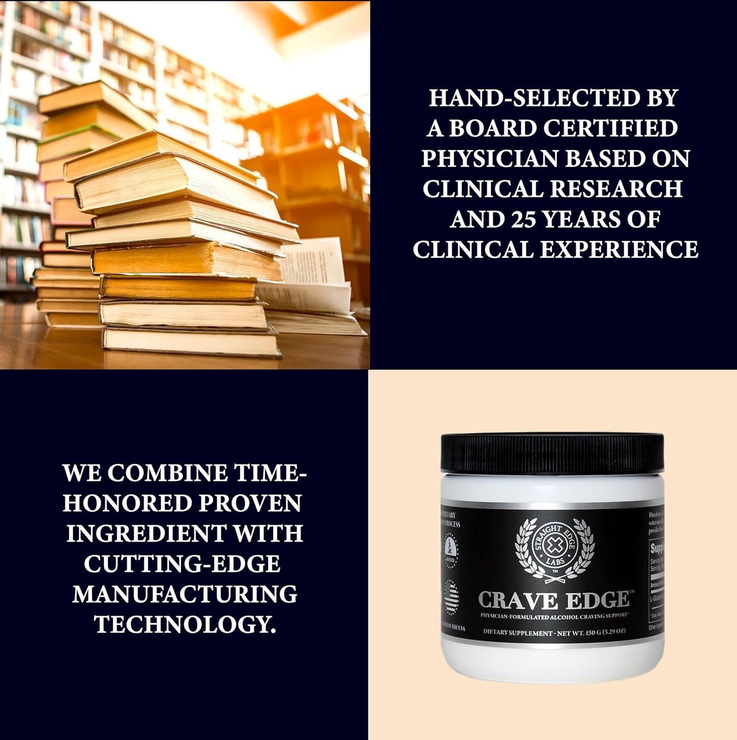 Physician-Formulated Alcohol Craving Support Powder - Liver Detox, Stop Drinking, Fast-Acting, No Bad Taste - 30 Servings