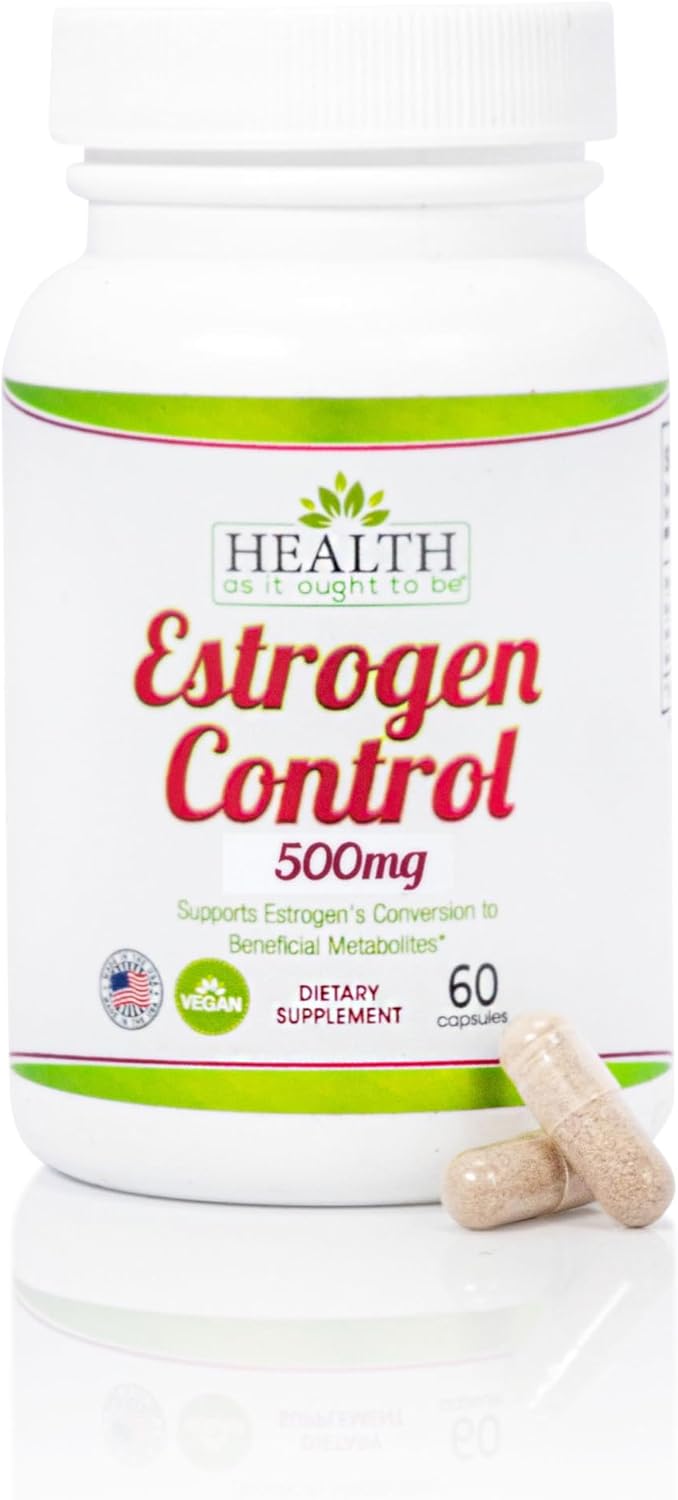 Physician Formulated Estrogen Control Supplement for Optimal Metabolism - 60 Capsules