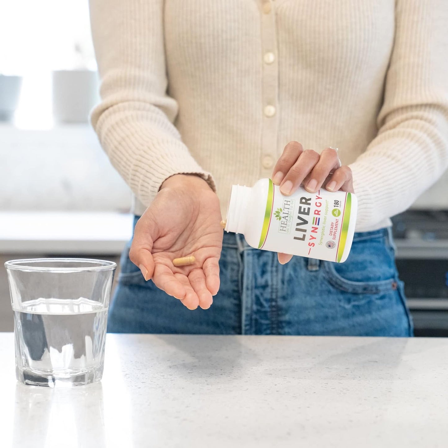 Physician Formulated Liver Health Supplement with Milk Thistle, Black Seed, Korean Ginseng | 180 Capsules for Optimal Health