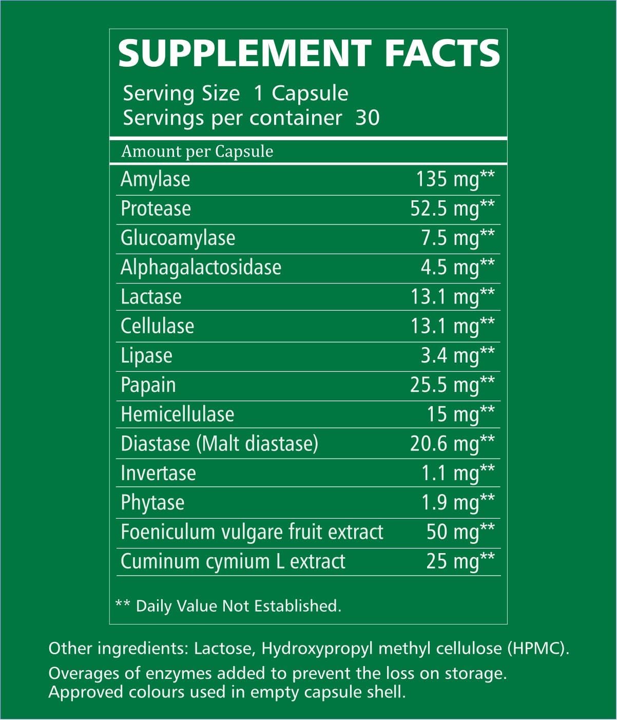 Physician Trusted Energya Pankrase: 12 Digestive Enzymes for Gas, Bloating, Enhanced Digestion & Nutrient Absorption | Advanced Processing for Enzyme Action