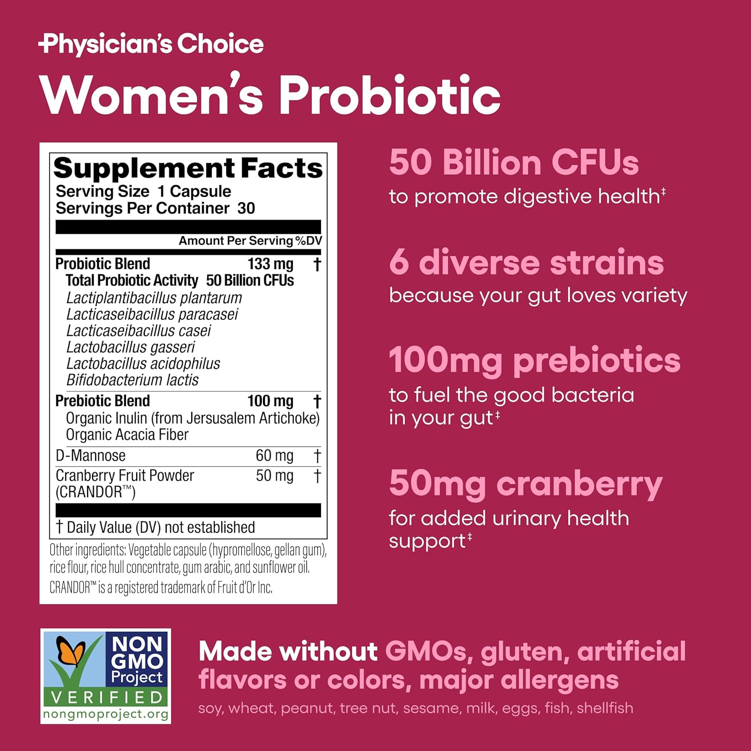 Physician's CHOICE Probiotic Family Bundle - Women's, Kids, and Men's Probiotics (90ct total)