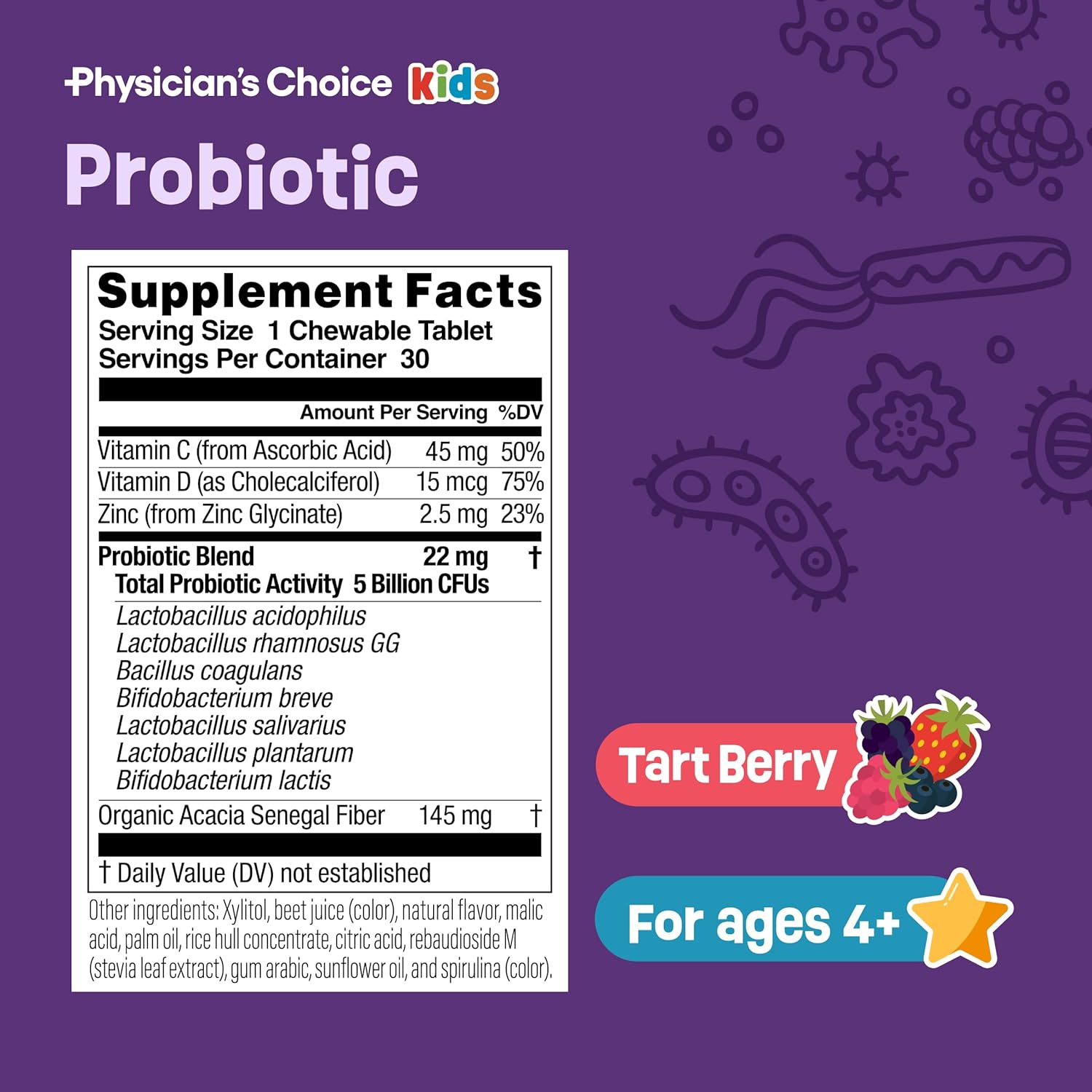Physician's CHOICE Probiotic Family Bundle - Women's, Kids, and Men's Probiotics (90ct total)