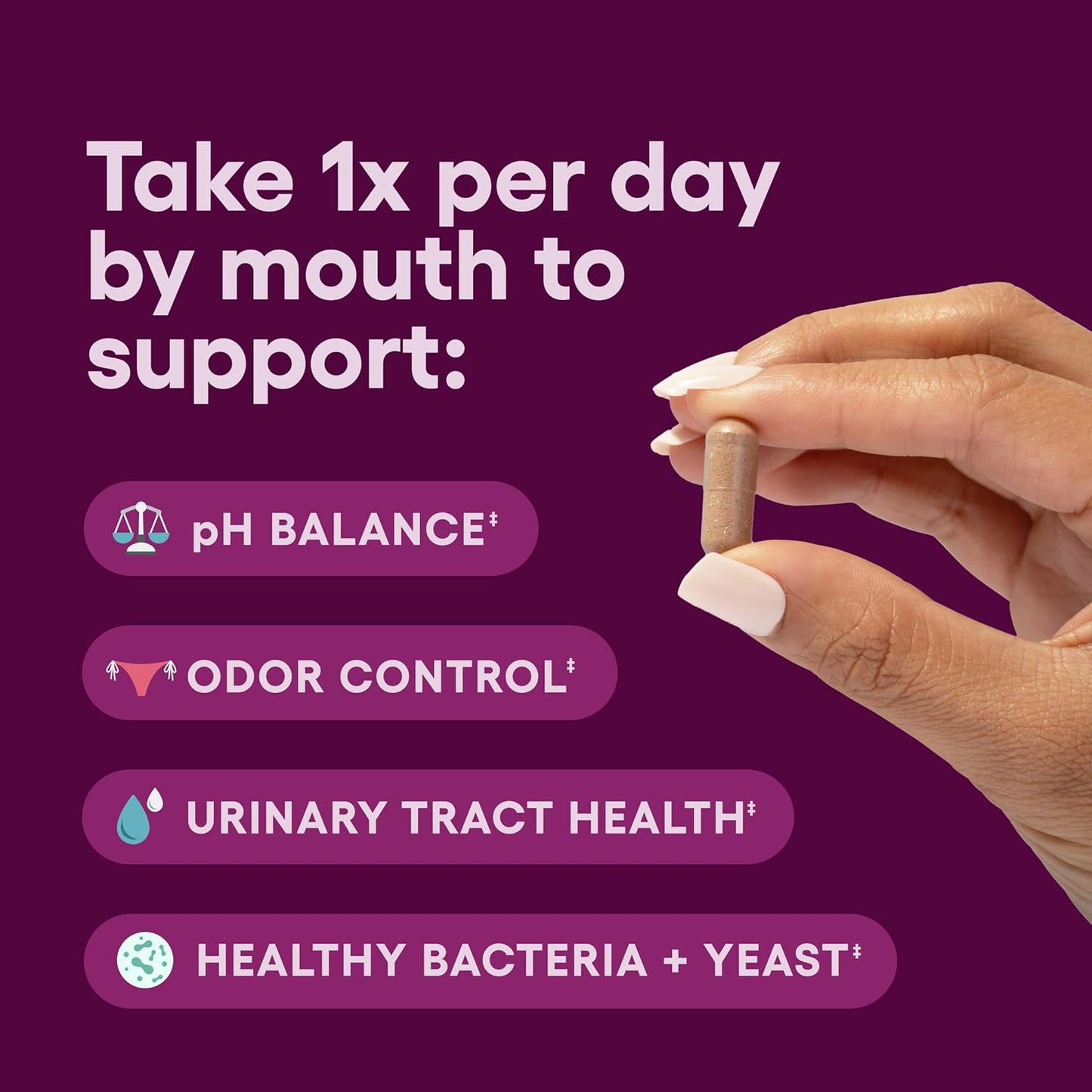 Physician's CHOICE Vaginal Probiotics with Licorice Root for Women - Promotes PH Balance, Odor Control, Yeast Prevention, and Feminine Health - 6 Billion CFU - Organic Prebiotic and Cranberry - 45 Count