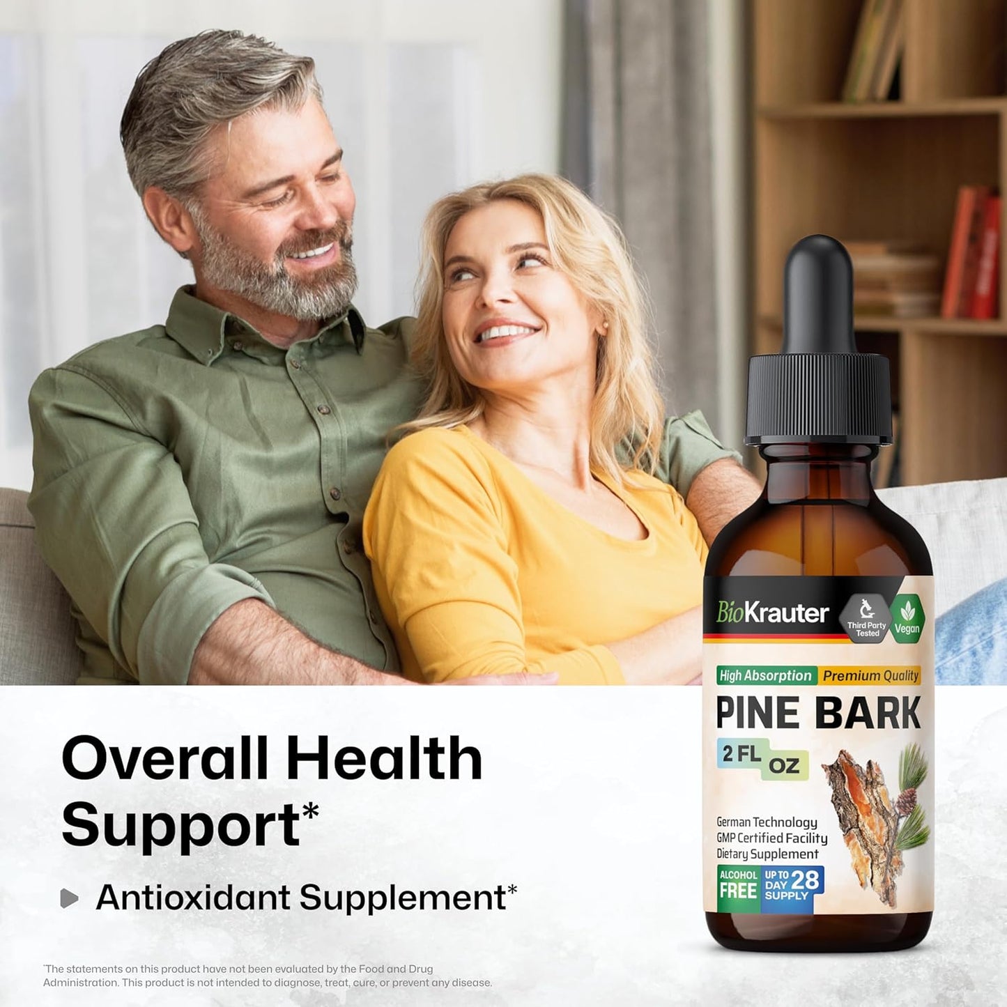 Pine Bark Tincture and Gummies Bundle - 2 Fl. Oz. Tincture and 60 Gummies