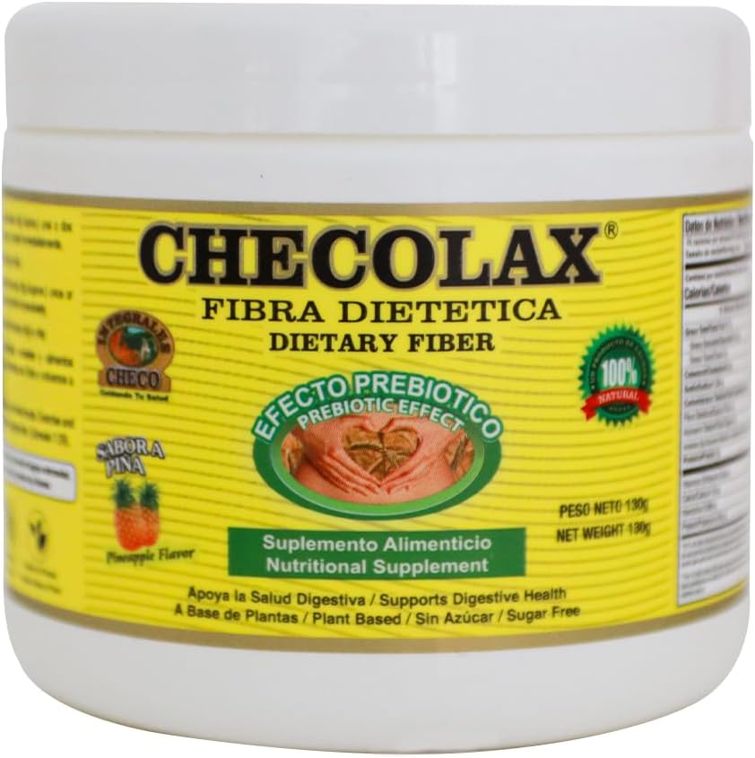PINEAPPLE Flavored CHECOLAX - Natural Constipation Relief, Weight Loss, Detox, Regularity, Bloating Relief, Gut Health - Sugar Free, Non-GMO, Plant-Based (4.5 oz)