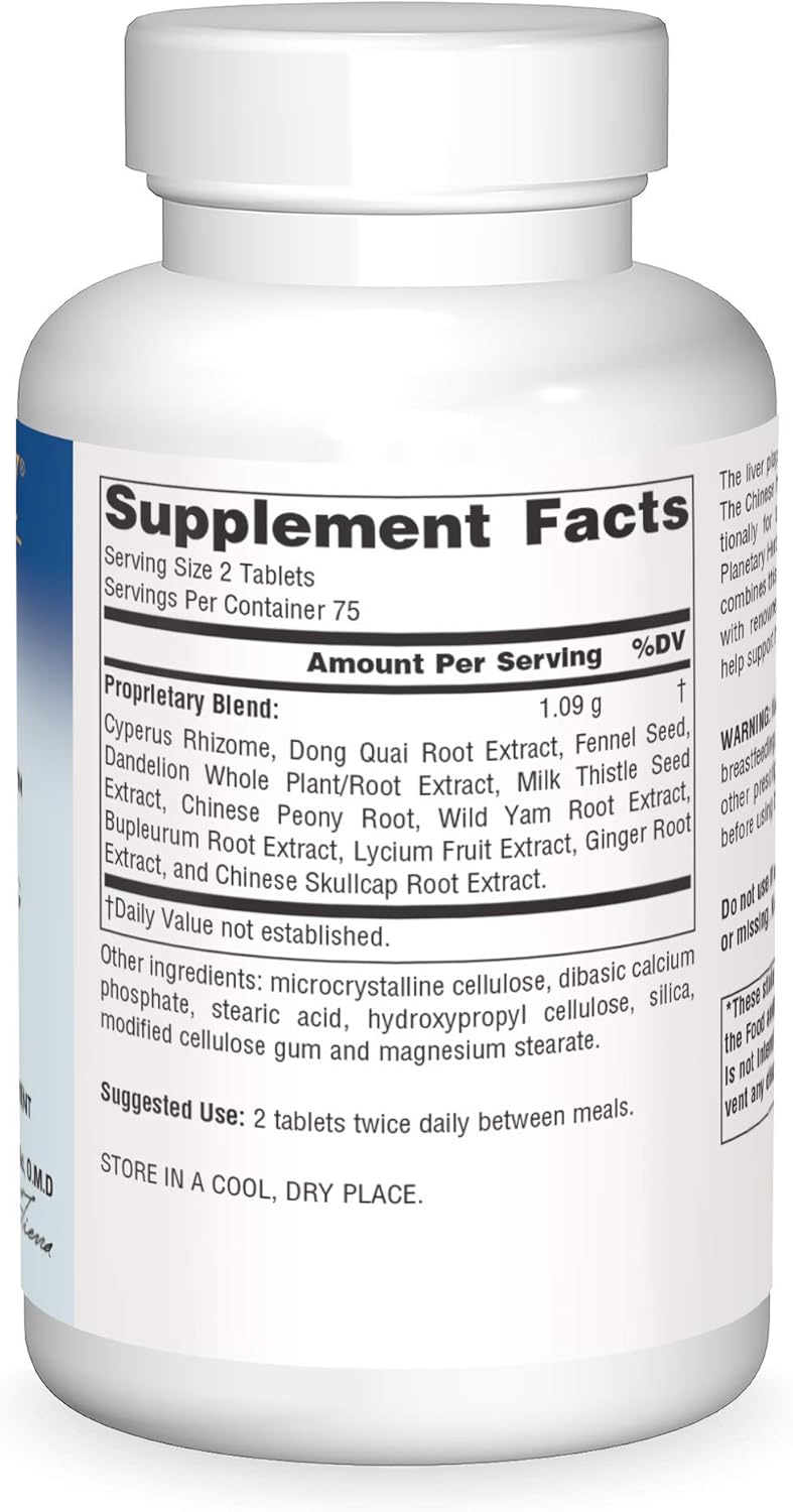 Planetary Herbals Bupleurum Liver Cleanse Tablets - Supports Liver Cleansing - 150 Tablets