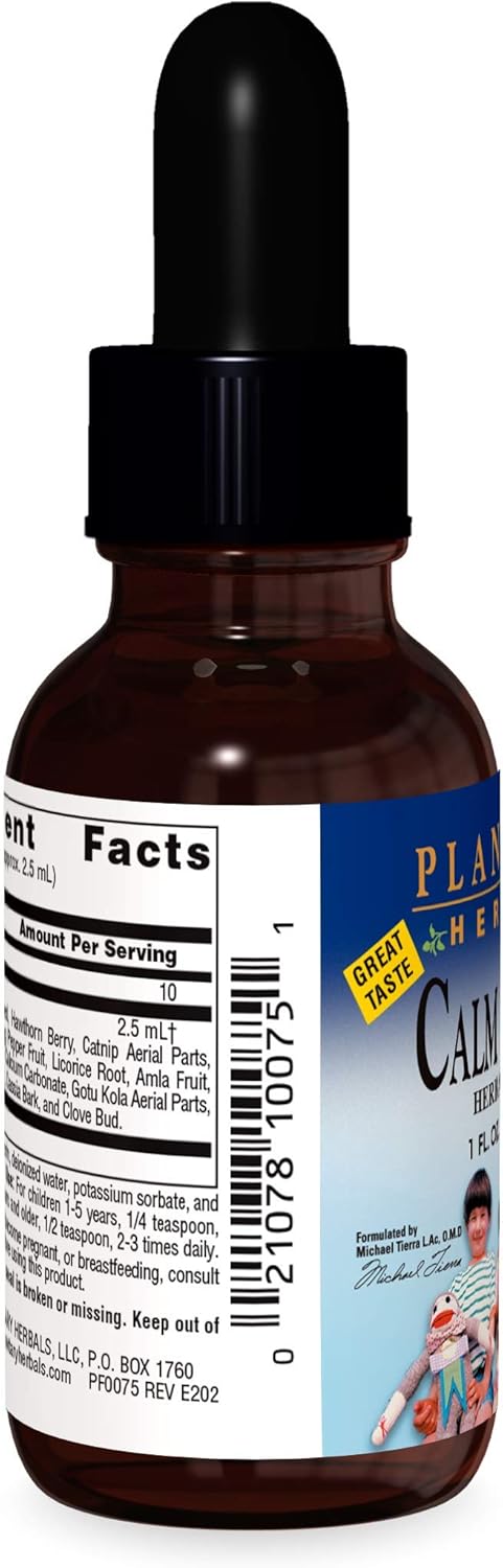 Planetary Herbals Calm Child Liquid Extract - Supports Calm & Focused Attention - 1 fl oz