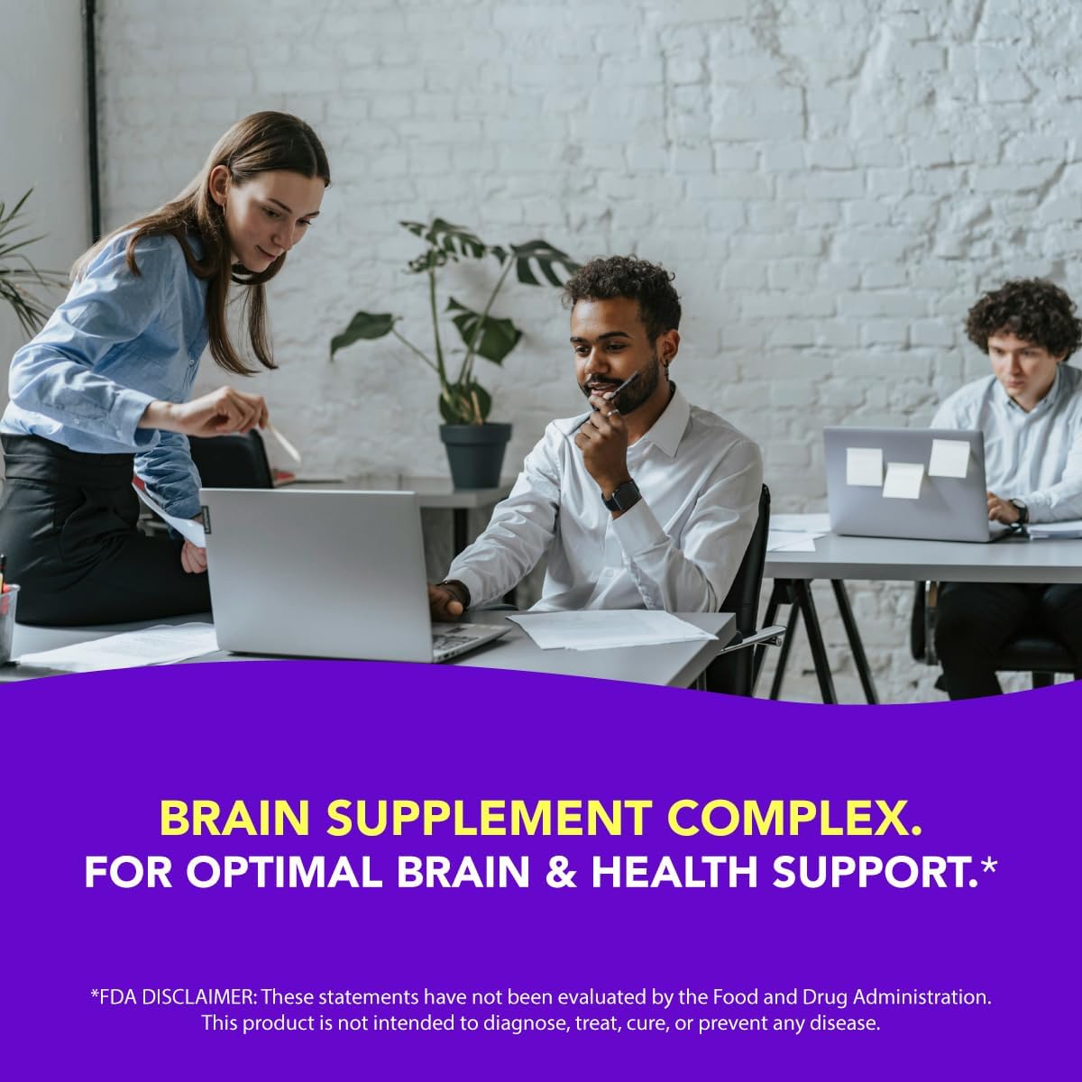 Plant-Based Brain & Omega-3 Bundle: Lion's Mane, Magnesium Threonate, Alpha-GPC, Algae DHA/EPA. Essential Fats for Brain, Eye, Heart & Skin Health. Vegan Fish Oil Alternative.