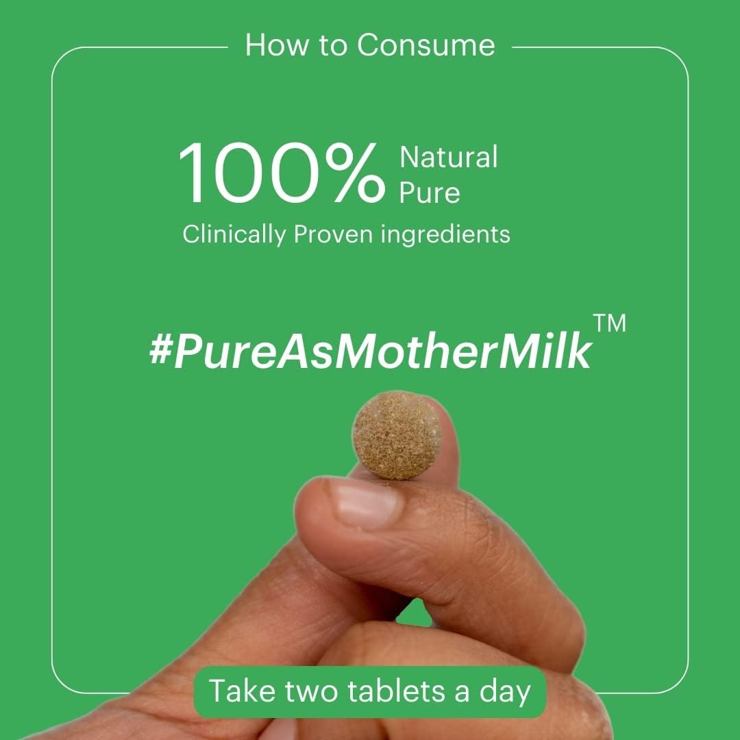 Plant Based Collagen Type 1 & 3 Builder Supplement for Skin Radiance - 60 Tablets