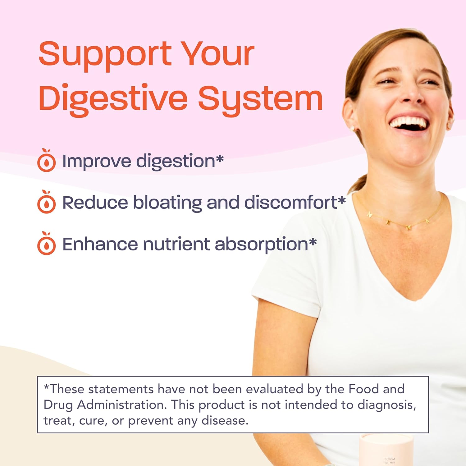 Plant-Based Digestive Enzyme Supplements for Bloating - Binto Bloat-aid | Supports Healthy Digestion, Non-GMO, Gluten-Free, Preservative-Free