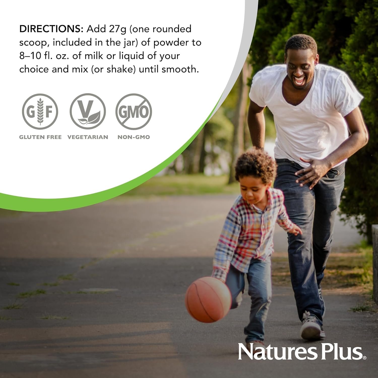 Plant-Based Energy Shake with 16g Protein, Digestion-Supporting Enzymes, Non-GMO - 0.95 lb, 16 Servings