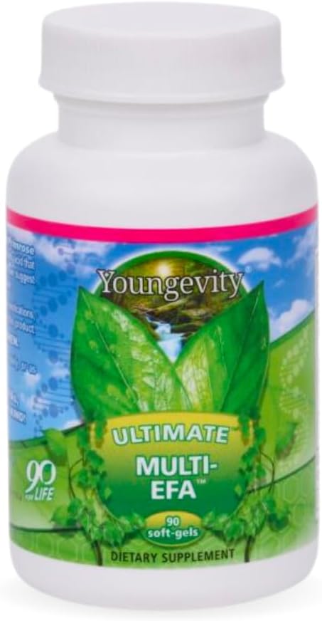 Plant-Based Evening Primrose EFA Supplement - Small Softgel for Adults & Children - 90 Softgels (Pack of 1) - Non-Fish Omega-3 Alternative