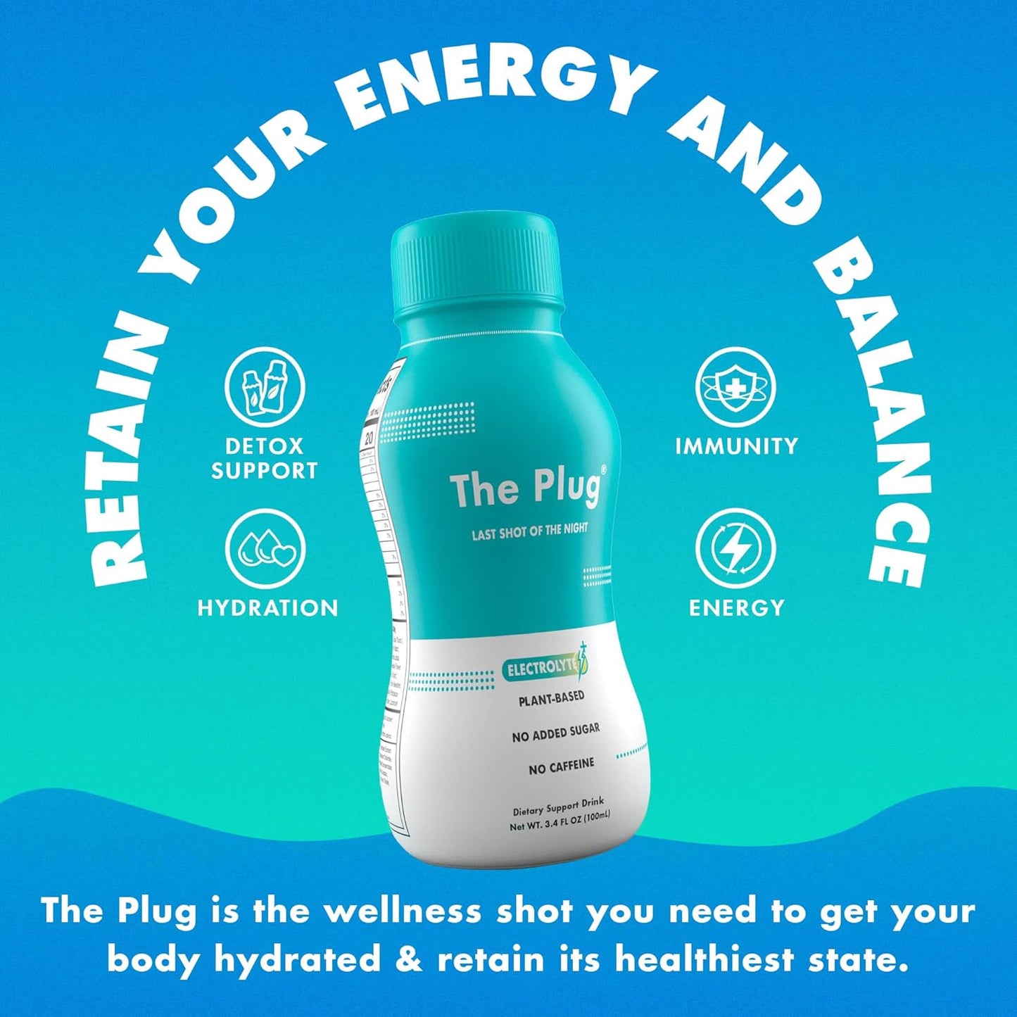 Plant-Based Liver Cleanse Detox Drink with Electrolytes - Supports Liver Health, Reduces Bloating, Restores Antioxidants & Minerals - Energy Boosting Liver Complex (24-Pack)